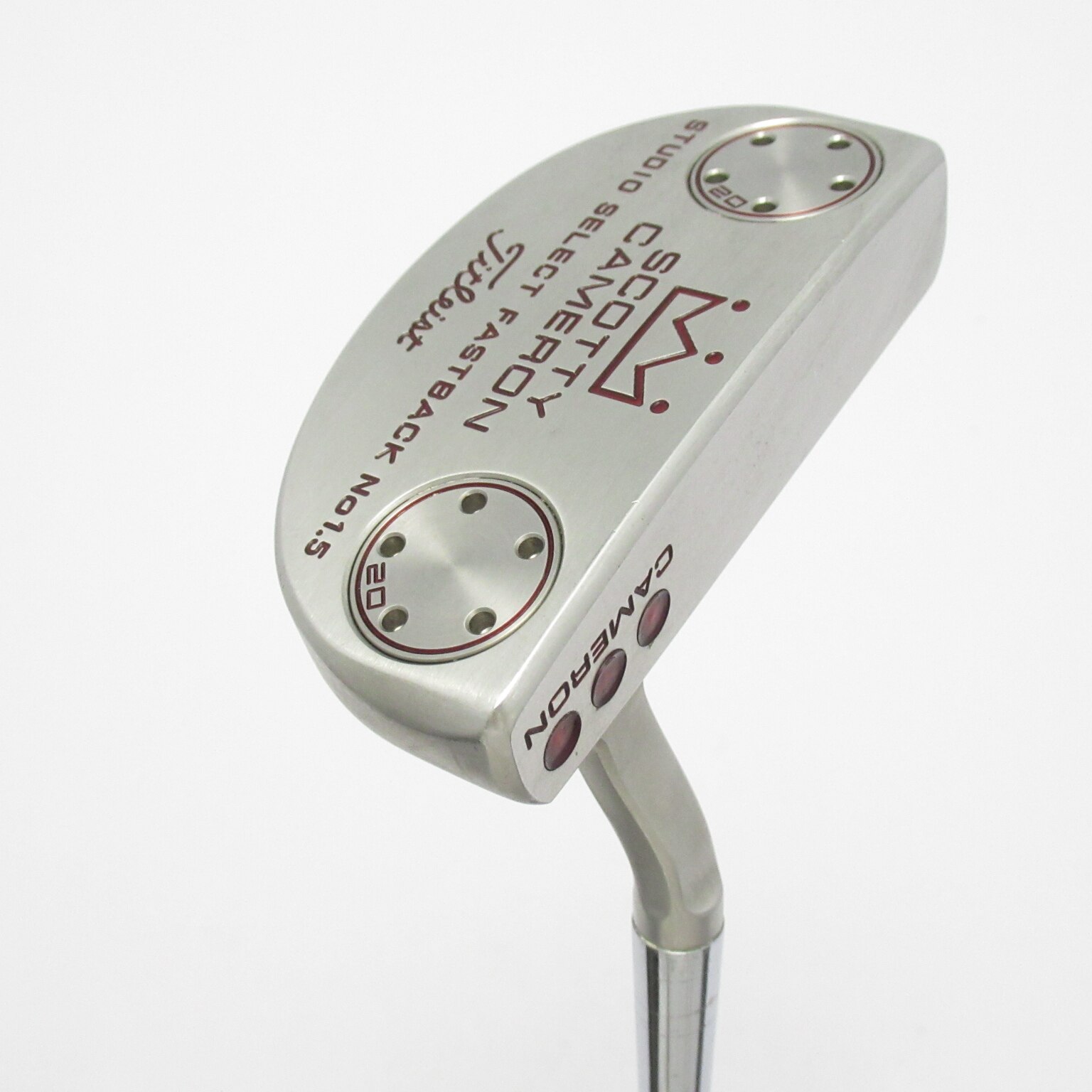 中古】スタジオ SELECT FASTBACK 1.5 パター スチールシャフト 計測