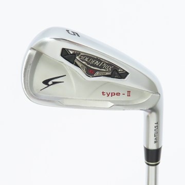 中古】GOLDEN PRIX Xi type2 アイアンセット (つるや) ゴールデンプ 
