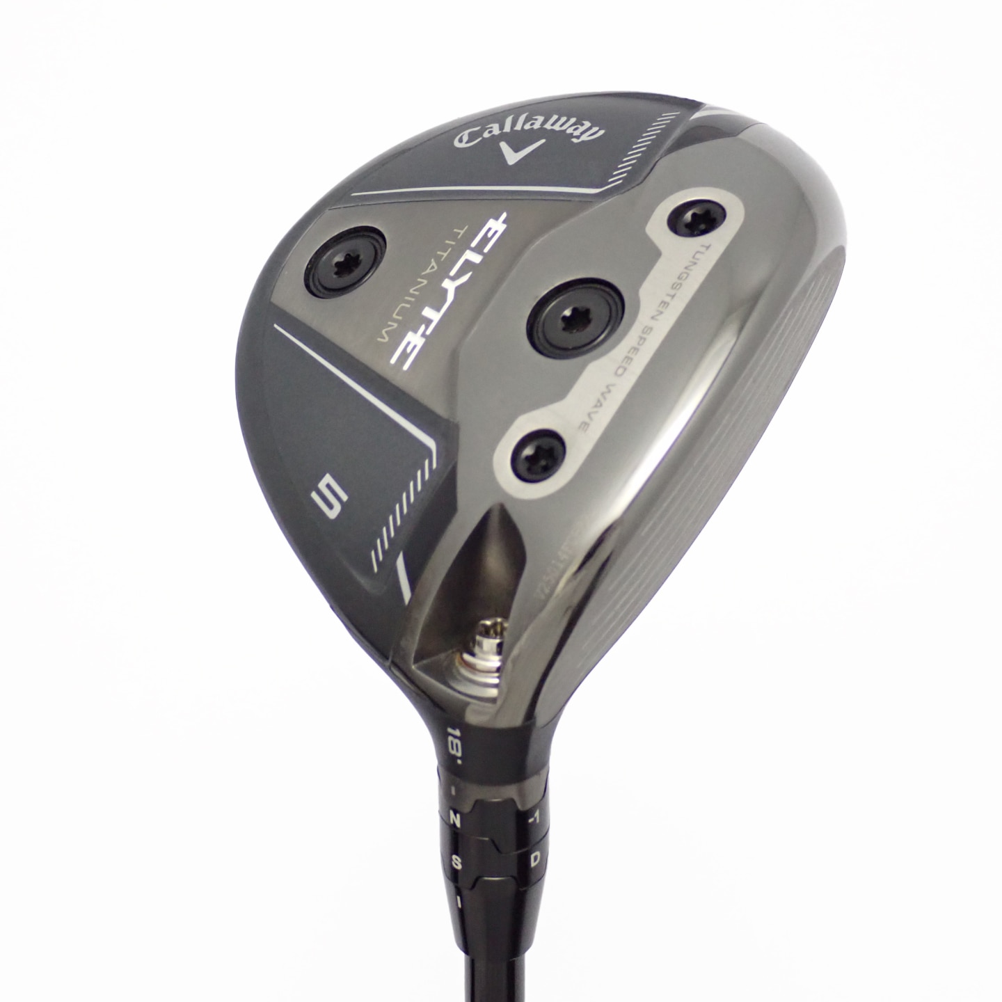 中古】エリート TITANIUM フェアウェイウッド ATTAS RX ULTRA BLACK 6