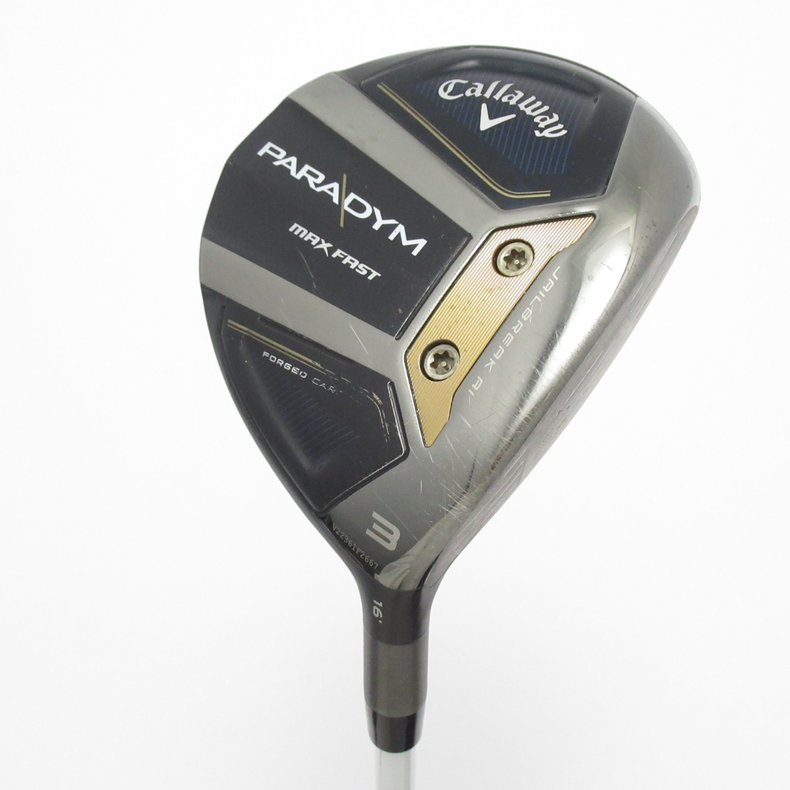 【中古ゴルフクラブ】キャロウェイゴルフ　PARADYM　パラダイム MAX FAST フェアウェイウッド ELDIO 40 for Callaway　シャフト：ELDIO… 中古】パラダイム MAX FAST フェアウェイウッド ELDIO 40 for Callaway