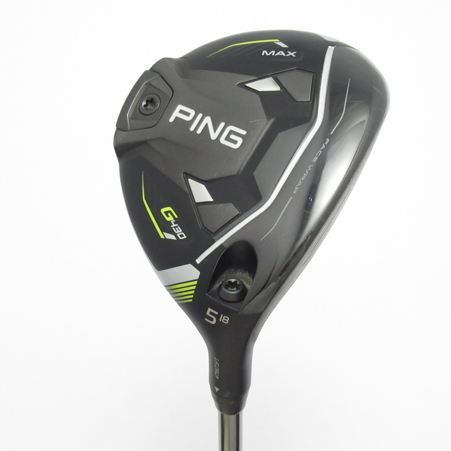 G430 MAX 5W 18°　ピンツアークローム 75S 中古】G430 MAX フェアウェイウッド PING TOUR 2.0 CHROME 75 18 S C