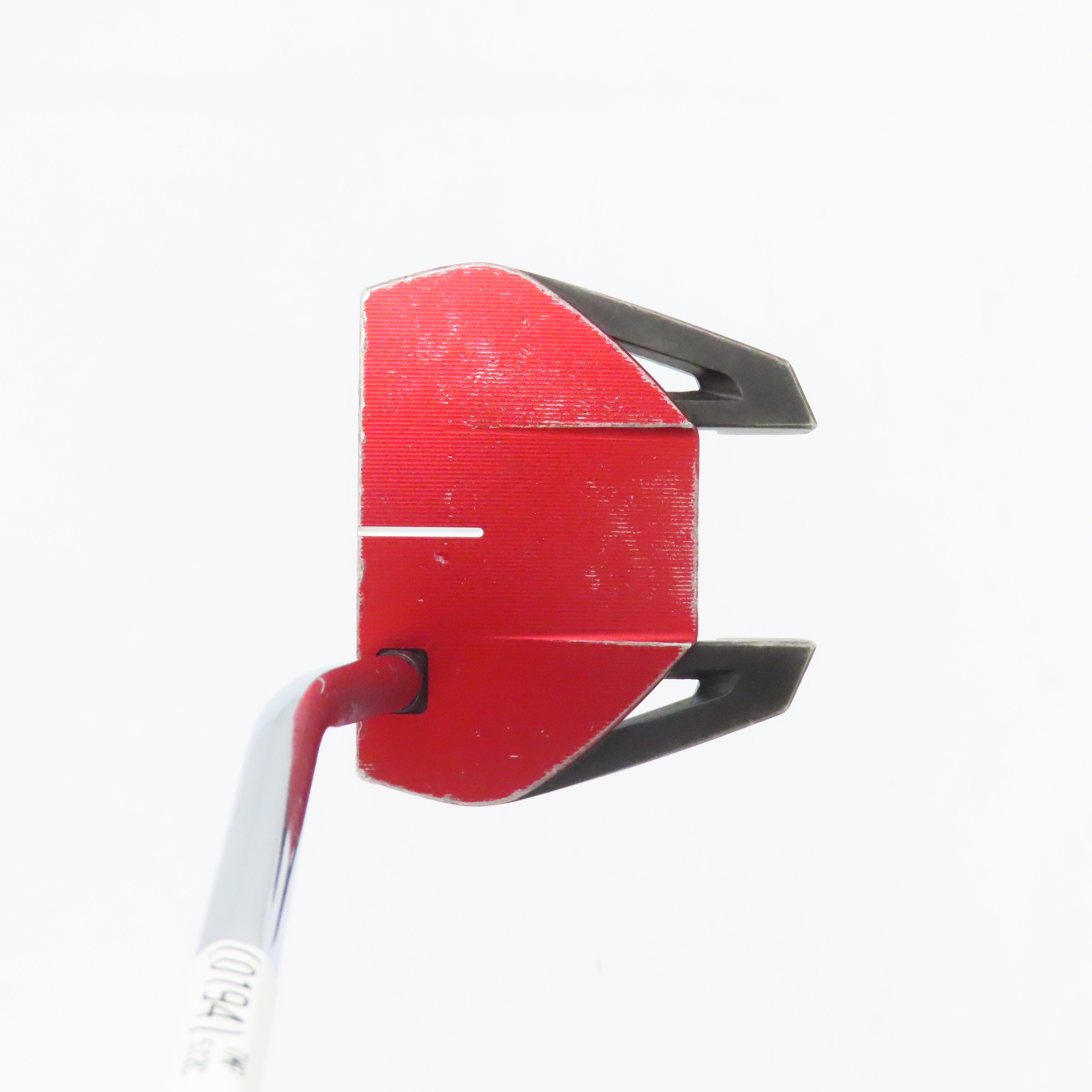 中古】SPIDER GT レッド シングルベント パター スチールシャフト 計測