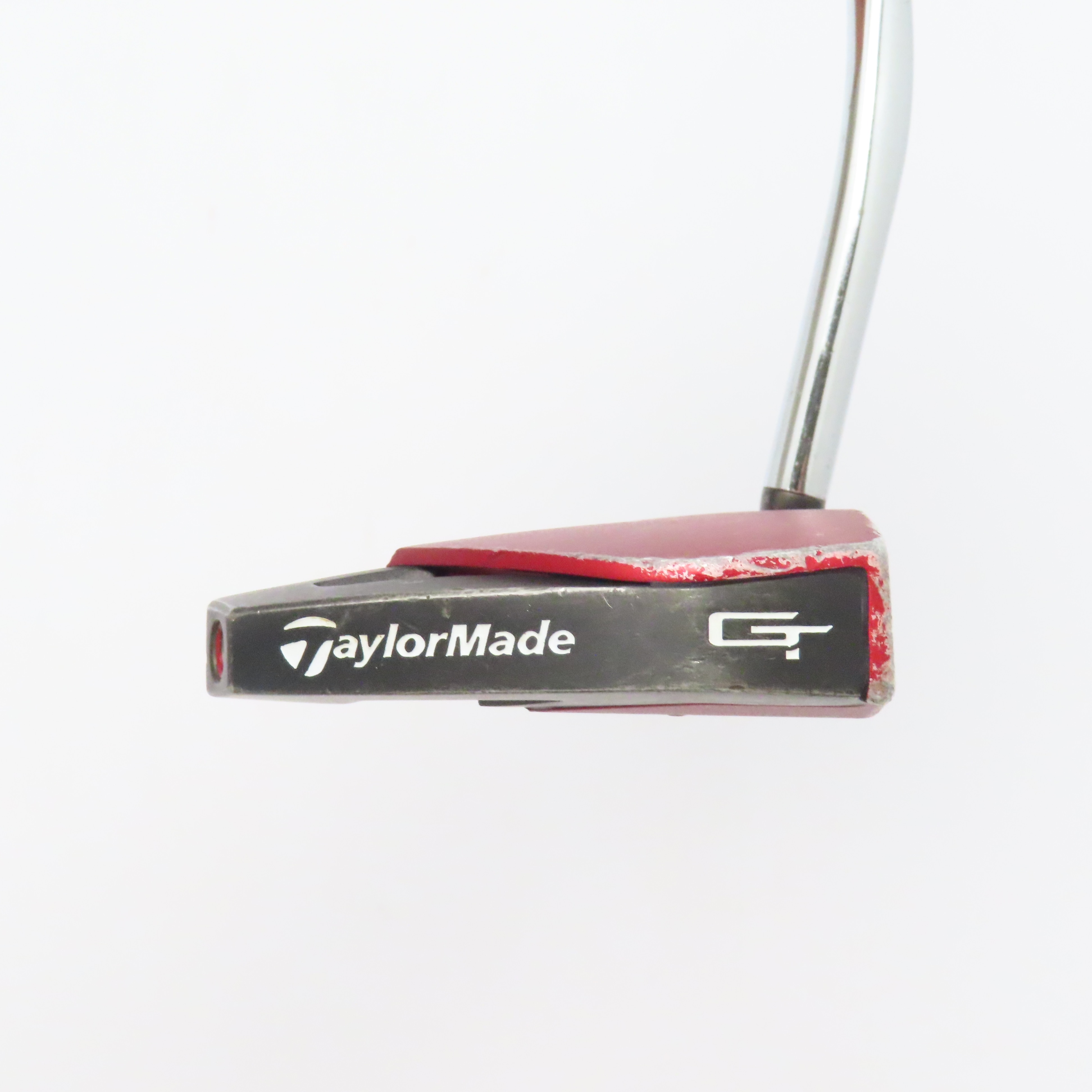 中古】SPIDER GT レッド シングルベント パター スチールシャフト 計測