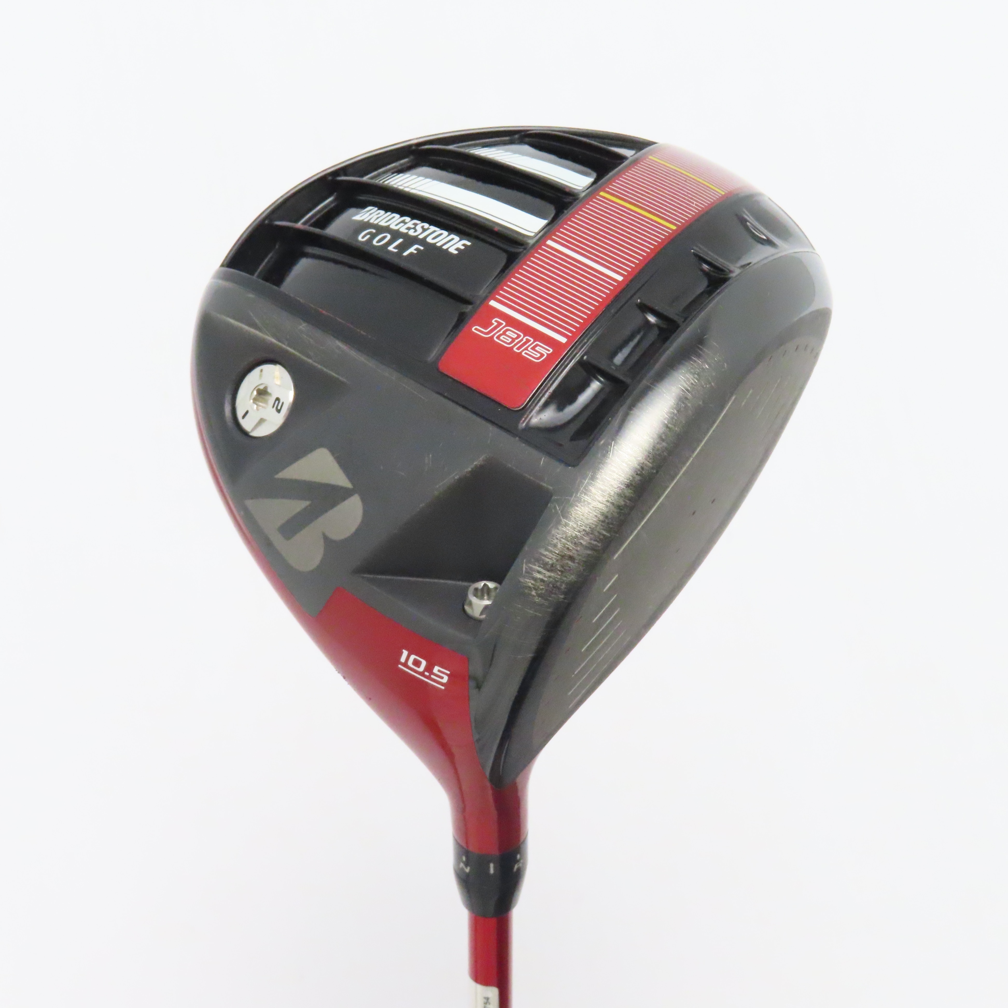 ブリヂストン短尺ドライバーJ815メンズゴルフクラブ初心者SツアーAD中古カチャ 中古】J815 ドライバー Tour AD J15-11W 10.5 SR CD(ドライバー（単品