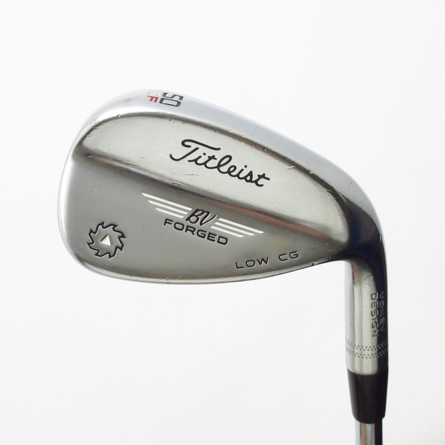 【中古ゴルフクラブ】タイトリスト　Vokey　ボーケイデザイン フォージド ウェッジ スチールシャフト　シャフト：スチールシャフト 中古】ボーケイ FORGED(2017) ウェッジ スチールシャフト 50-10 判別
