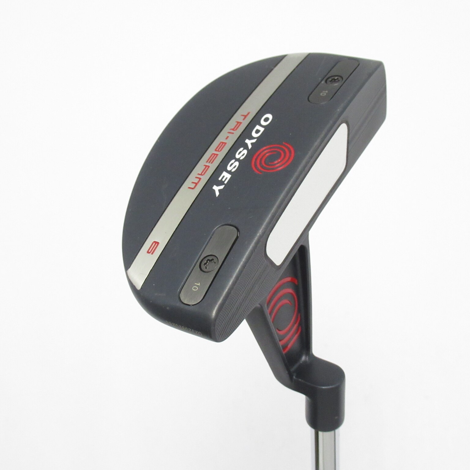 【中古ゴルフクラブ】オデッセイ　ODYSSEY　TRI-BEAM 6M パター カーボンスチール複合シャフト　シャフト：カーボンスチール複合シャフト 中古】TRI-BEAM 6M パター カーボンスチール複合シャフト 計測項目外