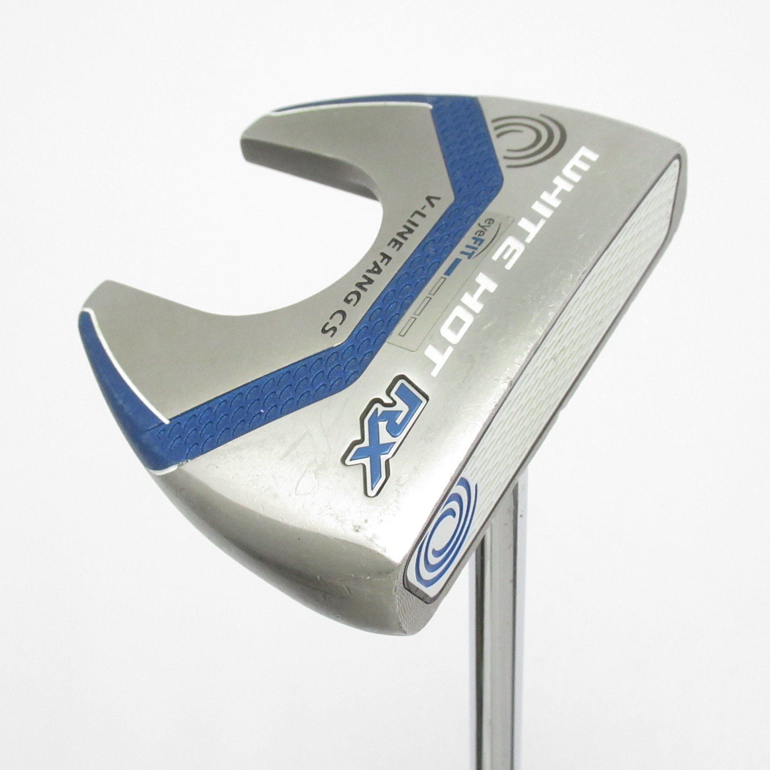 中古】WHITE HOT RX V-LINE FANG CS パター スチールシャフト 計測項目
