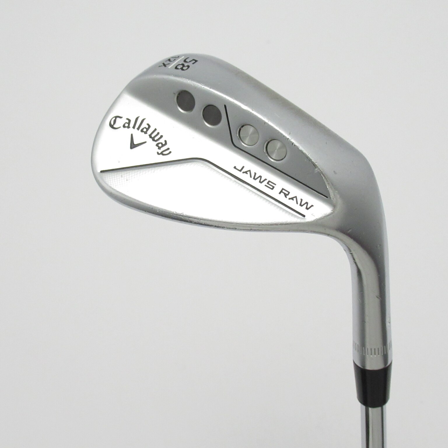 中古】JAWS RAW Xグラインド クロムメッキ仕上げ ウェッジ N.S.PRO