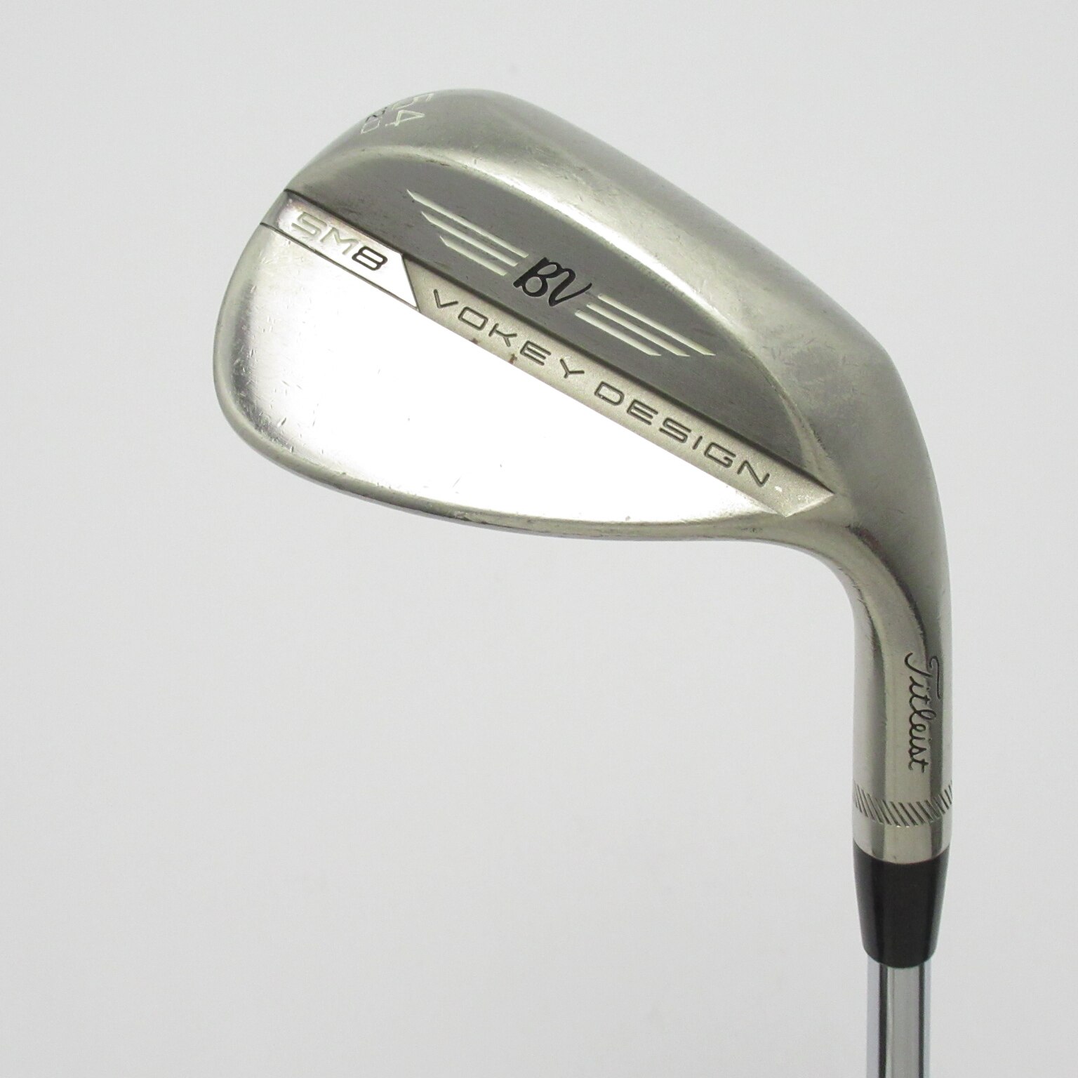 【中古ゴルフクラブ】タイトリスト　Vokey　ボーケイデザイン SM8 ブラッシュドスチール ウェッジ Dynamic Gold　シャフト：Dynamic Gold 中古】ボーケイデザイン SM8 ブラッシュドスチール ウェッジ Dynamic