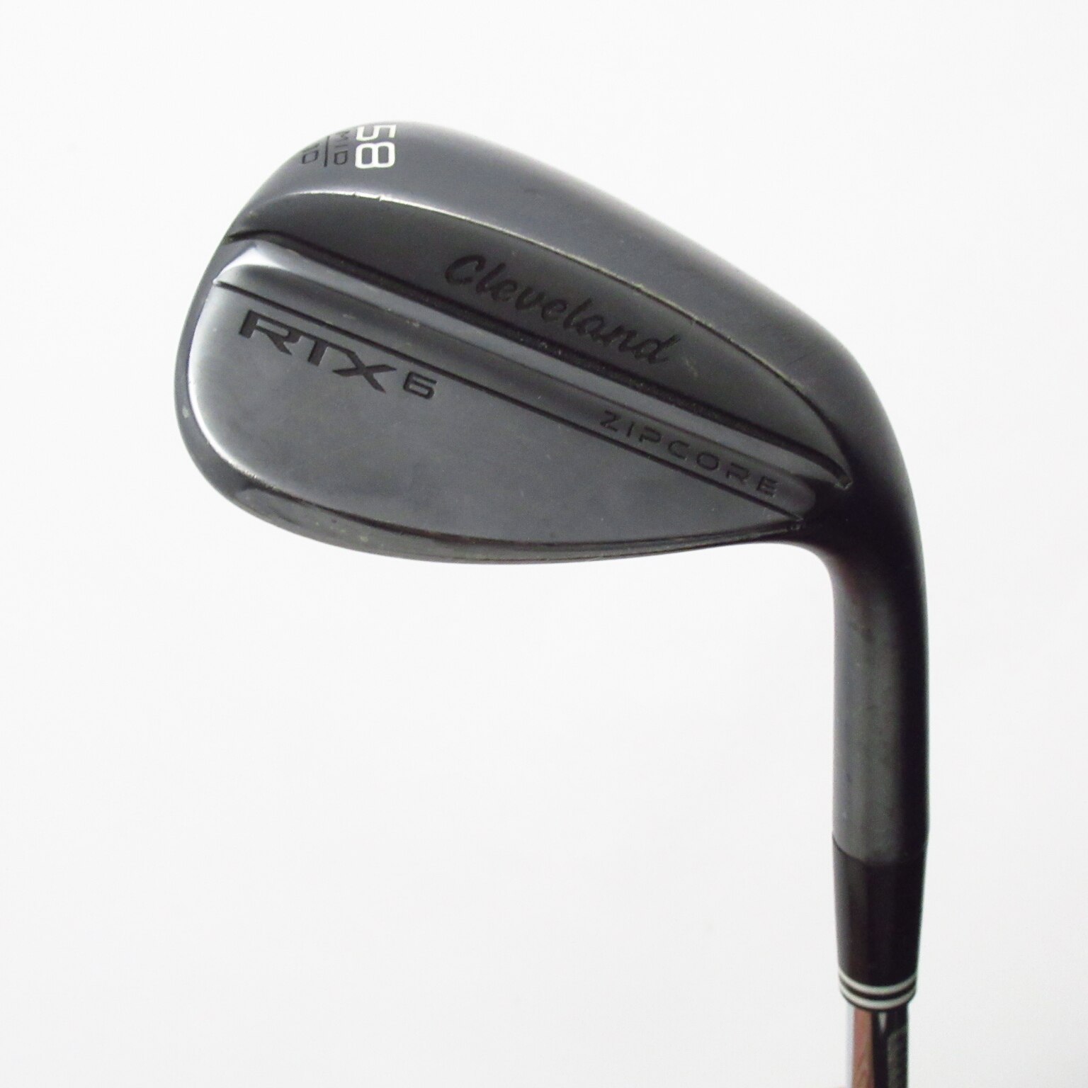 【中古ゴルフクラブ】クリーブランド　RTX　RTX6 ジップコア ブラックサテン ウェッジ Dynamic Gold HT　シャフト：Dynamic Gold HT 中古】RTX6 ジップコア ブラックサテン ウェッジ Dynamic Gold HT 58