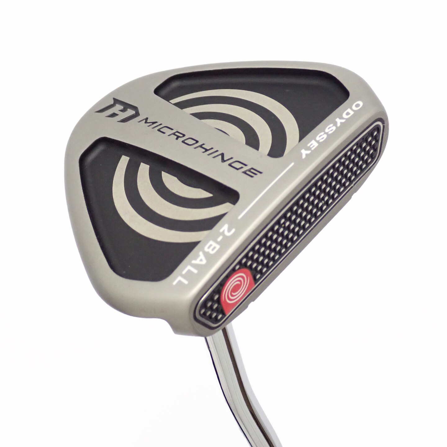 【中古ゴルフクラブ】オデッセイ　ODYSSEY　MICROHINGE 2-BALL V-LINE DB パター スチールシャフト　シャフト：スチールシャフト 中古】MICROHINGE 2-BALL V-LINE DB パター スチールシャフト 計測項目