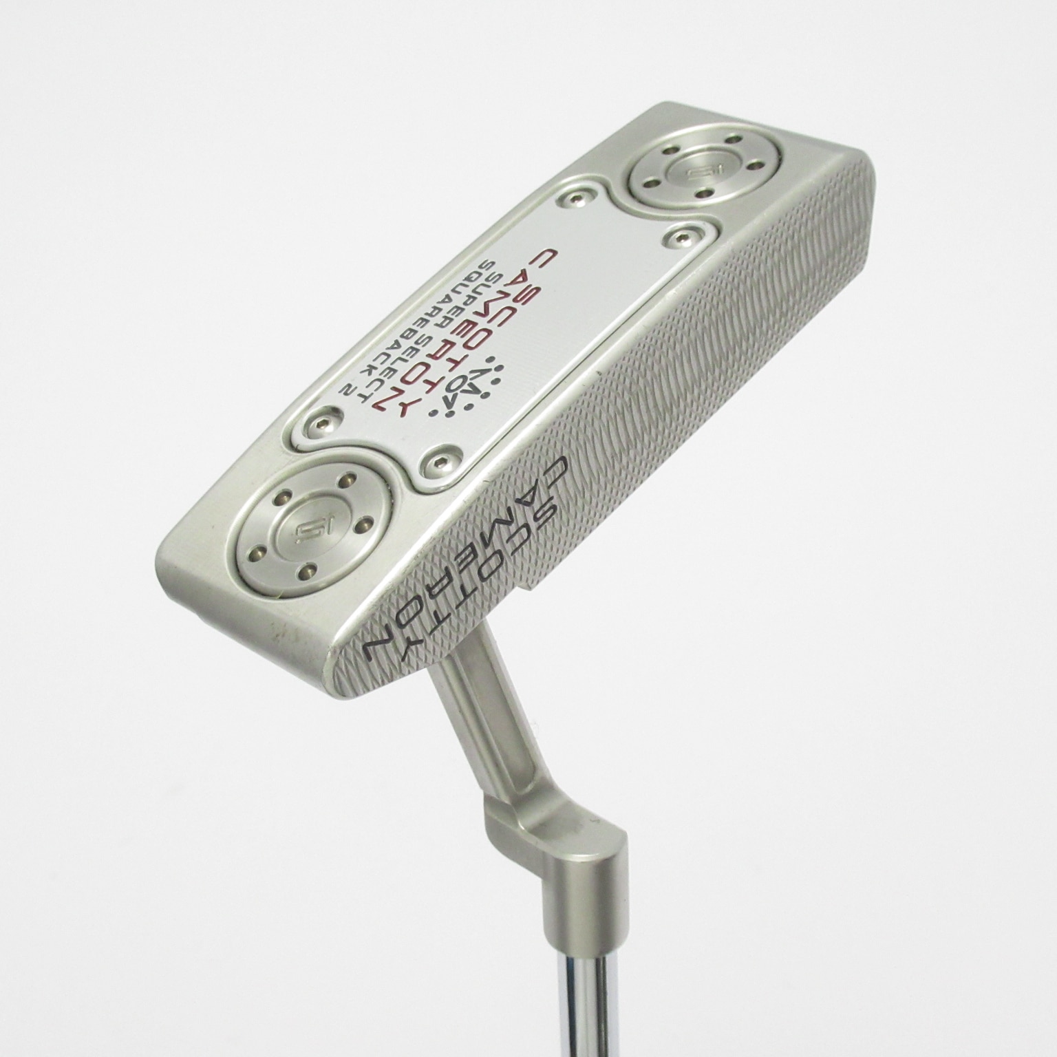 【中古ゴルフクラブ】スコッティキャメロン　SELECT　スーパー セレクト スクエアバック2 パター スチールシャフト　シャフト：スチー… 中古】スーパー セレクト スクエアバック2 パター スチールシャフト