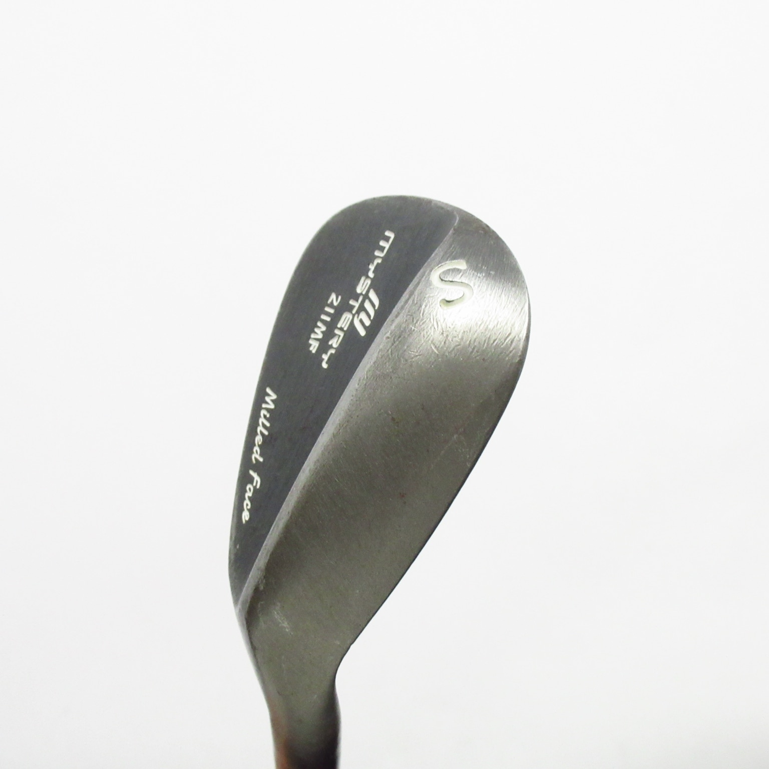 中古】MYSTERY 211MF Milled Face BK ウェッジ スチールシャフト 57