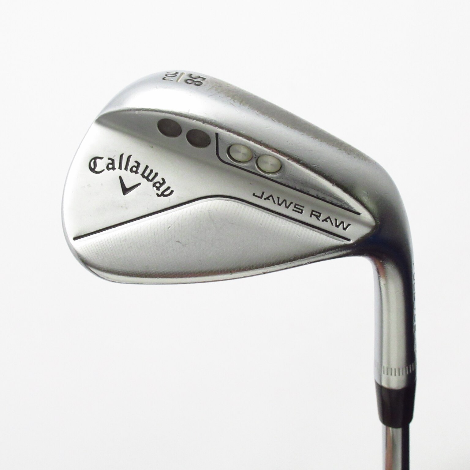 中古】JAWS RAW Jグラインド クロムメッキ仕上げ ウェッジ N.S.PRO