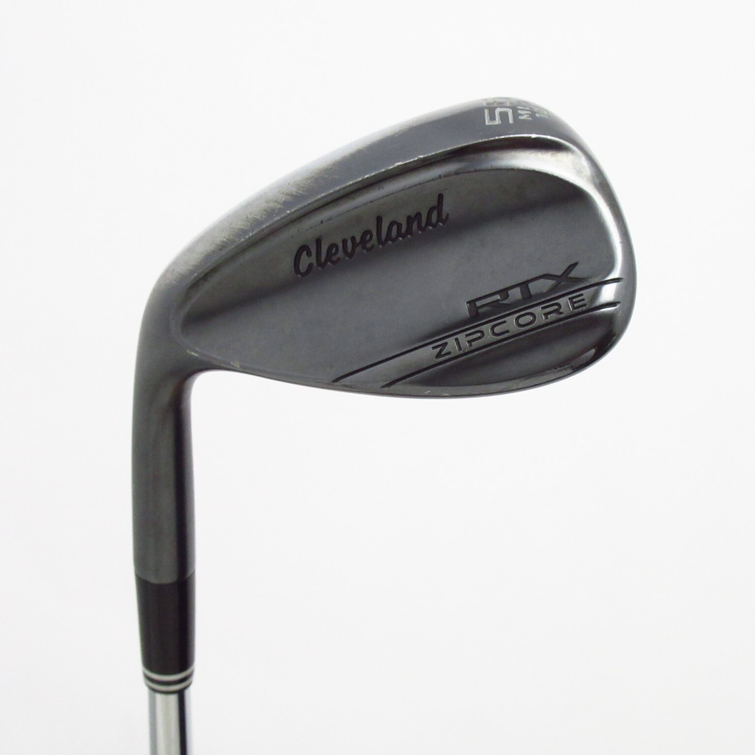 中古】RTX ジップコア ブラックサテン ウェッジ スチールシャフト 56