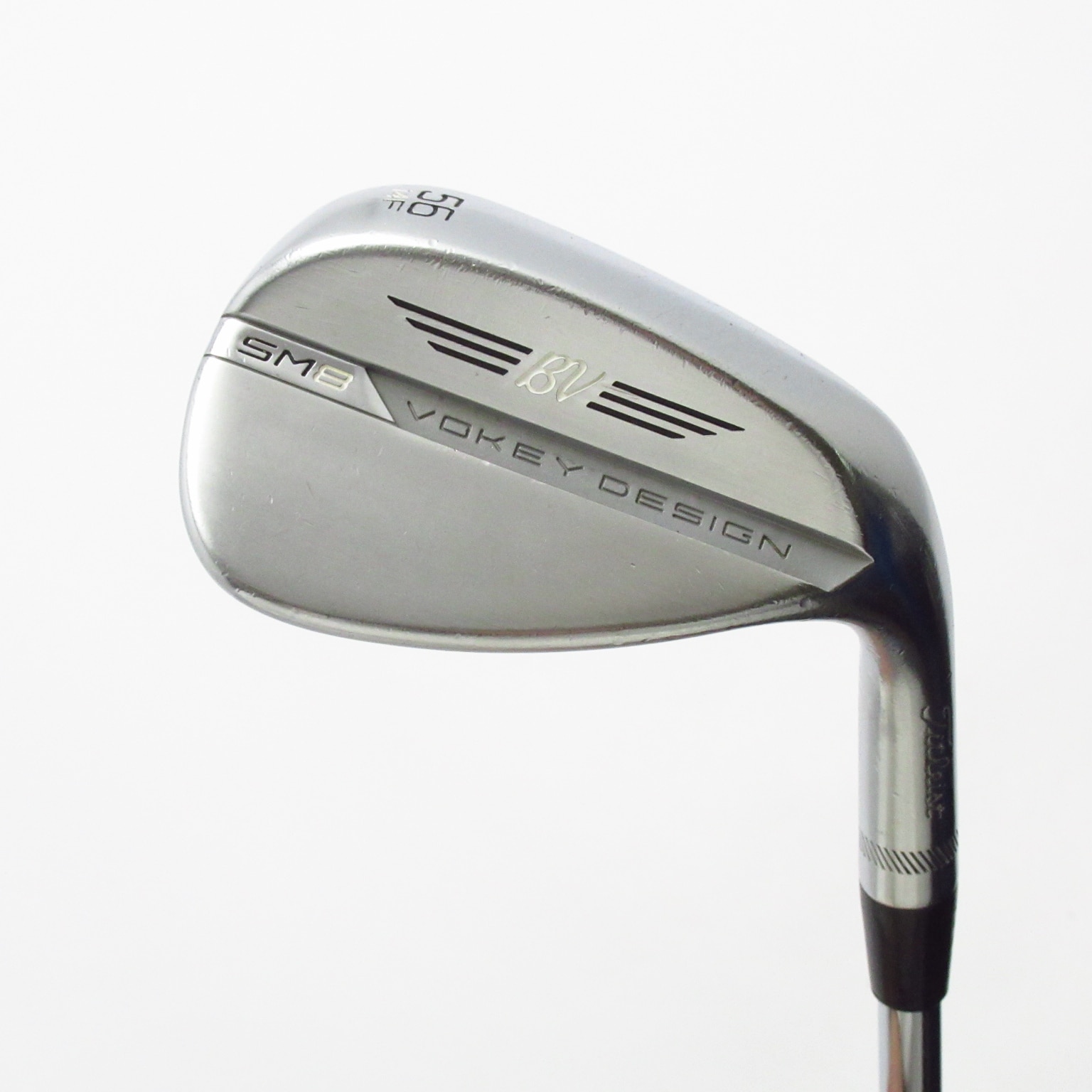 【中古ゴルフクラブ】タイトリスト　Vokey　ボーケイデザイン SM8 ツアークローム ウェッジ スチールシャフト　シャフト：スチールシャ… 中古】ボーケイ SM8 ツアークローム ウェッジ (タイトリスト) ボーケイ