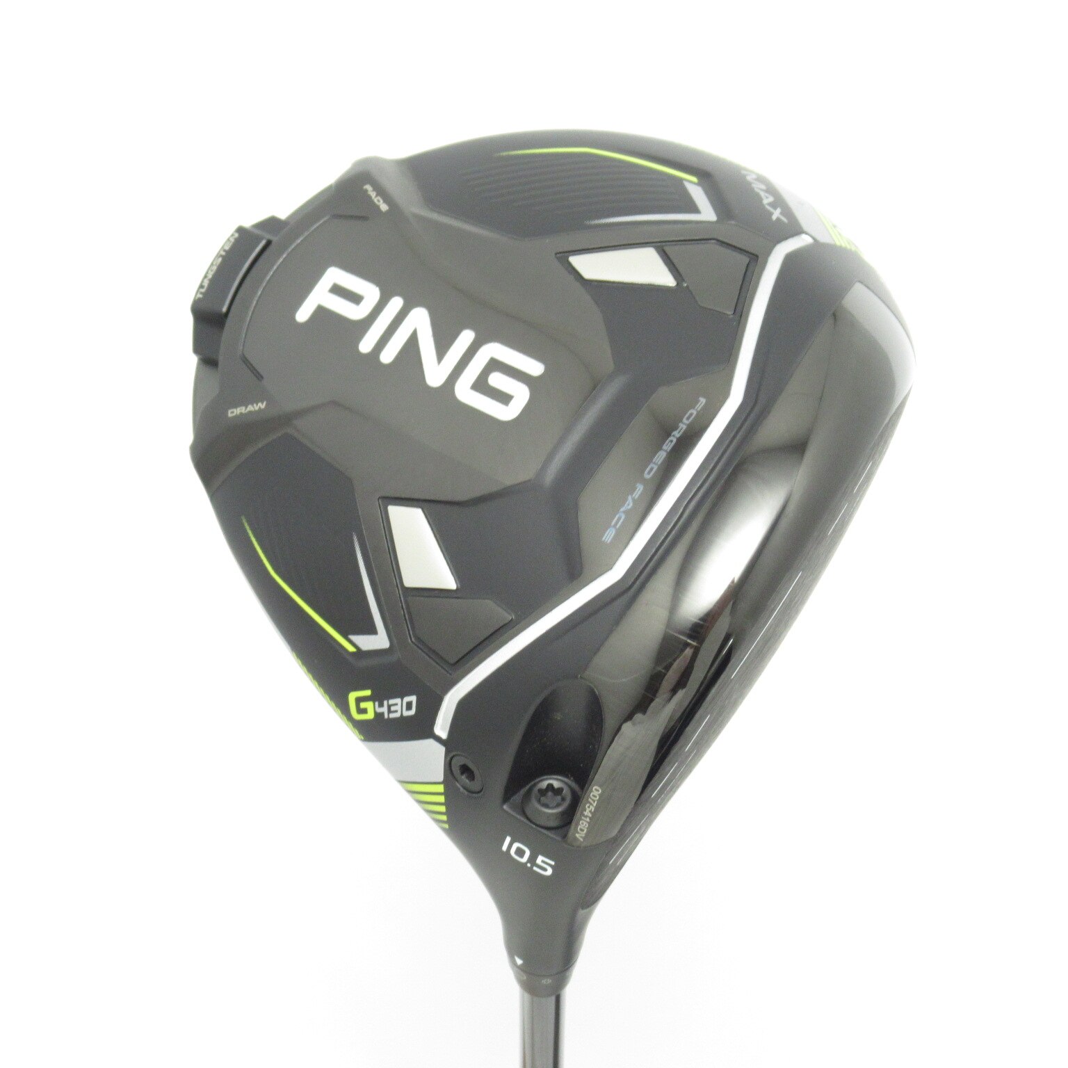 中古】G430 MAX ドライバー PING TOUR 2.0 BLACK 75 10.5 S BC