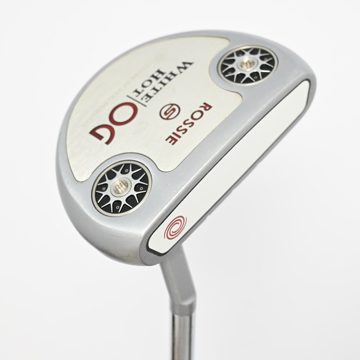 【中古ゴルフクラブ】オデッセイ　White Hot　WHITE HOT OGROSSIES SLｼｬﾌﾄ装着 パター カーボンスチール複合シャフト　シャフト：… 中古】WHITE HOT OGROSSIES SLｼｬﾌﾄ装着 パター カーボンスチール複合