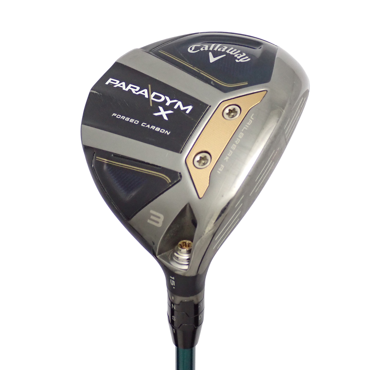 16日まで限定価格 ドライバー　ウッド　レディース 中古】パラダイム X フェアウェイウッド Speeder NX GREEN 50 15 X C