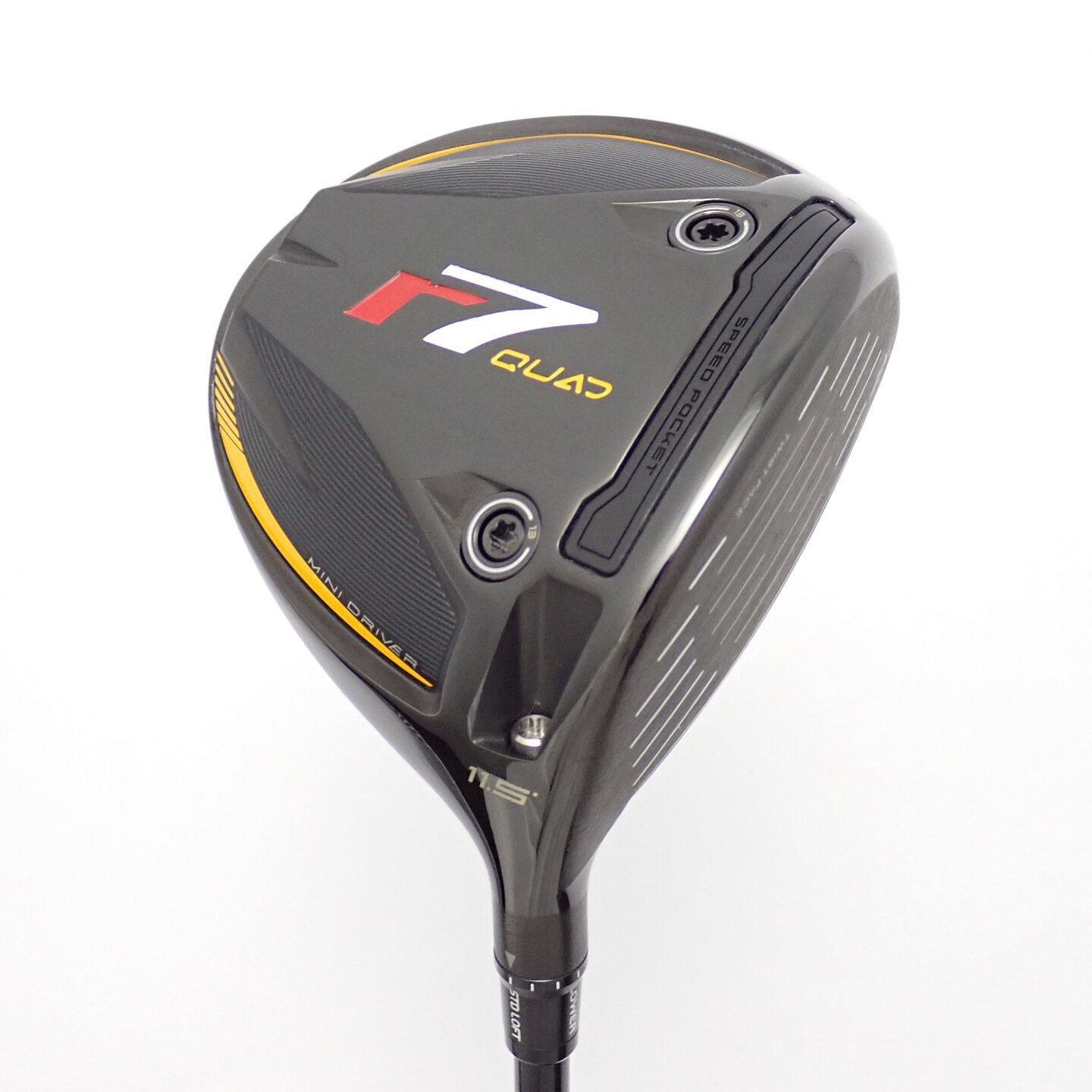 【中古ゴルフクラブ】テーラーメイド　R7　r7 QUAD MINI ドライバー r7 QMD Diamana SILVER TM55　シャフト：r7 QMD Diamana SILVER TM55 中古】r7 QUAD MINI ドライバー r7 QMD Diamana SILVER TM55 11.5 S B