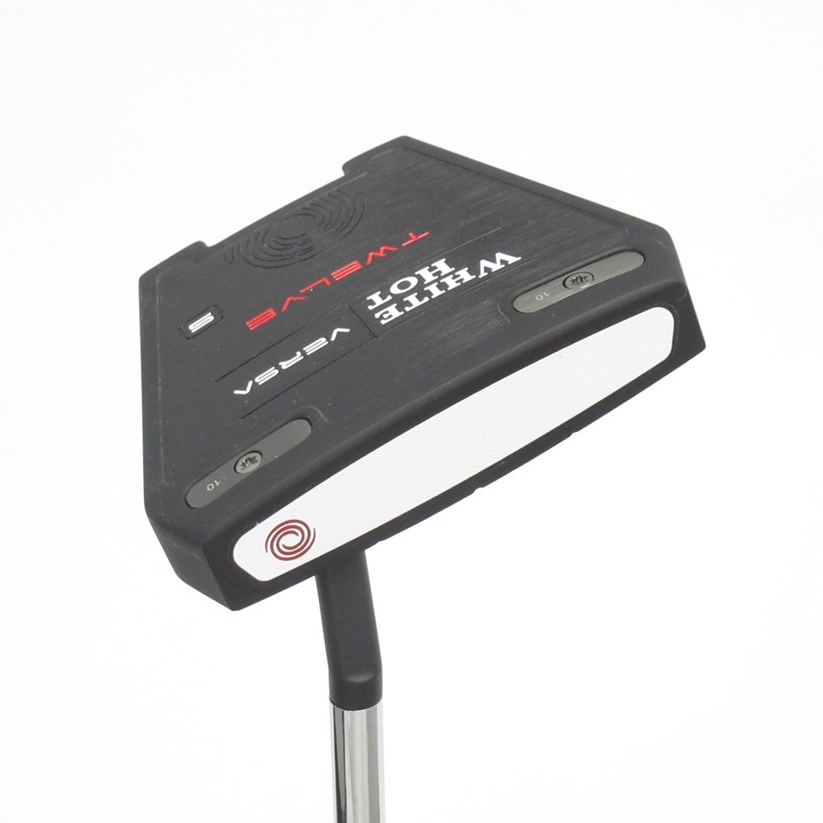 中古】ホワイト・ホット VERSA TWELVE S パター スチールシャフト 計測