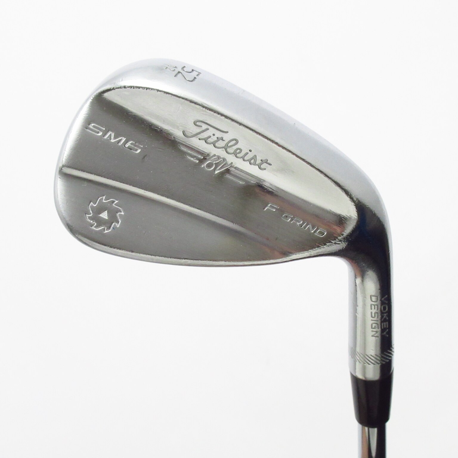 中古】Vokey SM6 ﾂｱｰｸﾛｰﾑ F GRIND ウェッジ (タイトリスト) ボーケイ