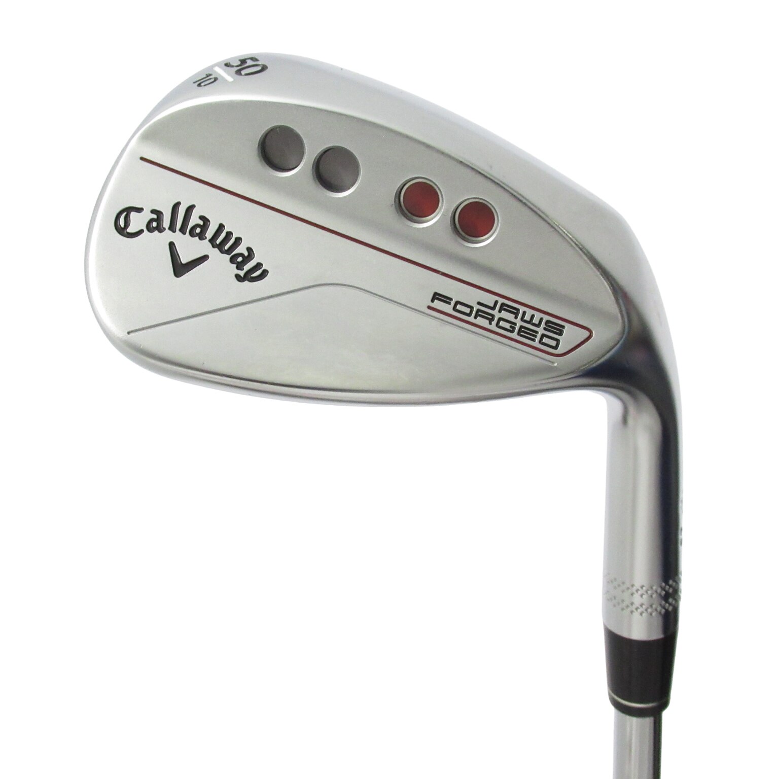 【中古ゴルフクラブ】キャロウェイゴルフ　Callaway Golf　JAWS FORGED クロムメッキ仕上げ ウェッジ Dynamic Gold Burgundy　シャフト… 中古】JAWS FORGED クロムメッキ仕上げ ウェッジ Dynamic Gold