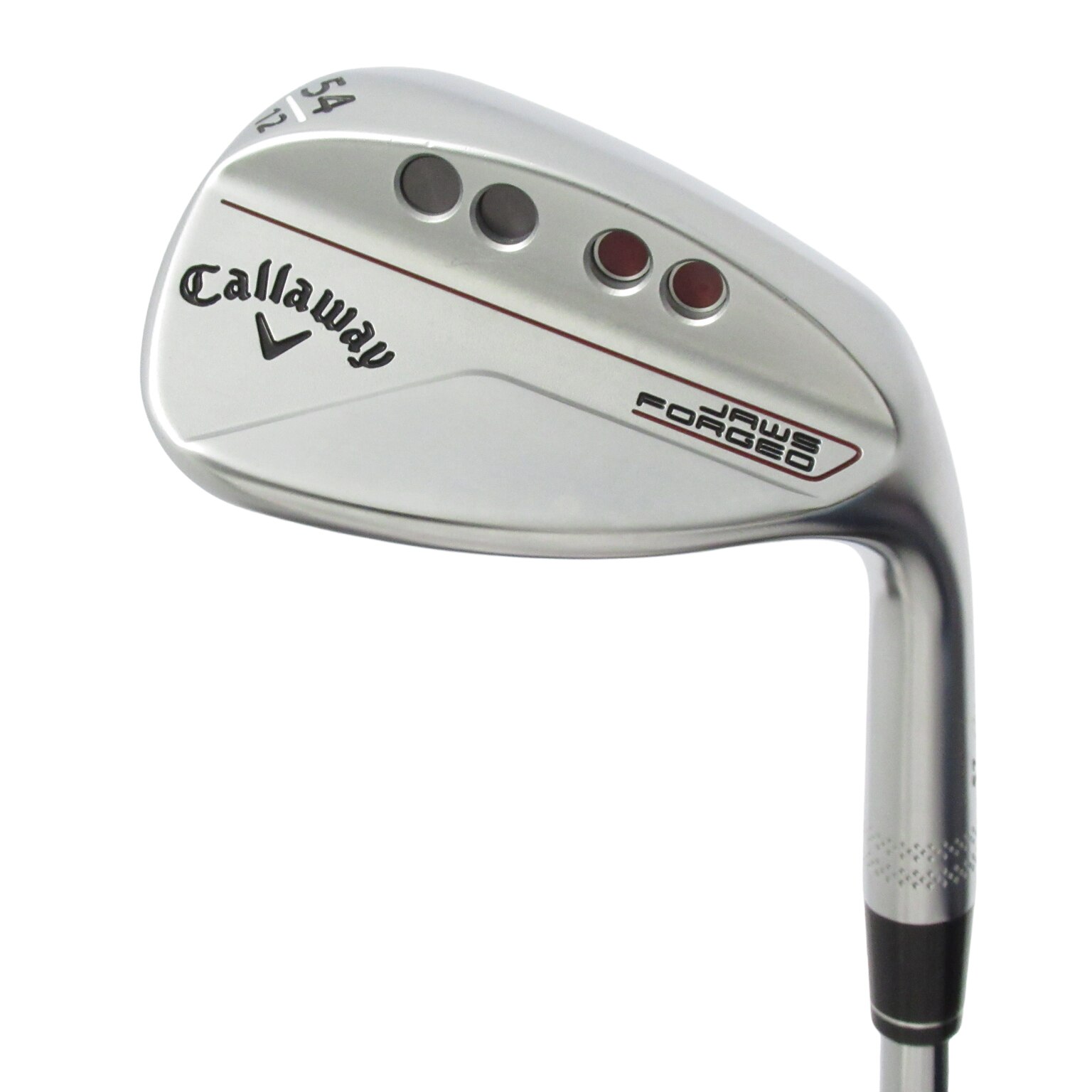 【中古ゴルフクラブ】キャロウェイゴルフ　Callaway Golf　JAWS FORGED クロムメッキ仕上げ ウェッジ Dynamic Gold Burgundy　シャフト… 中古】JAWS FORGED クロムメッキ仕上げ ウェッジ Dynamic Gold