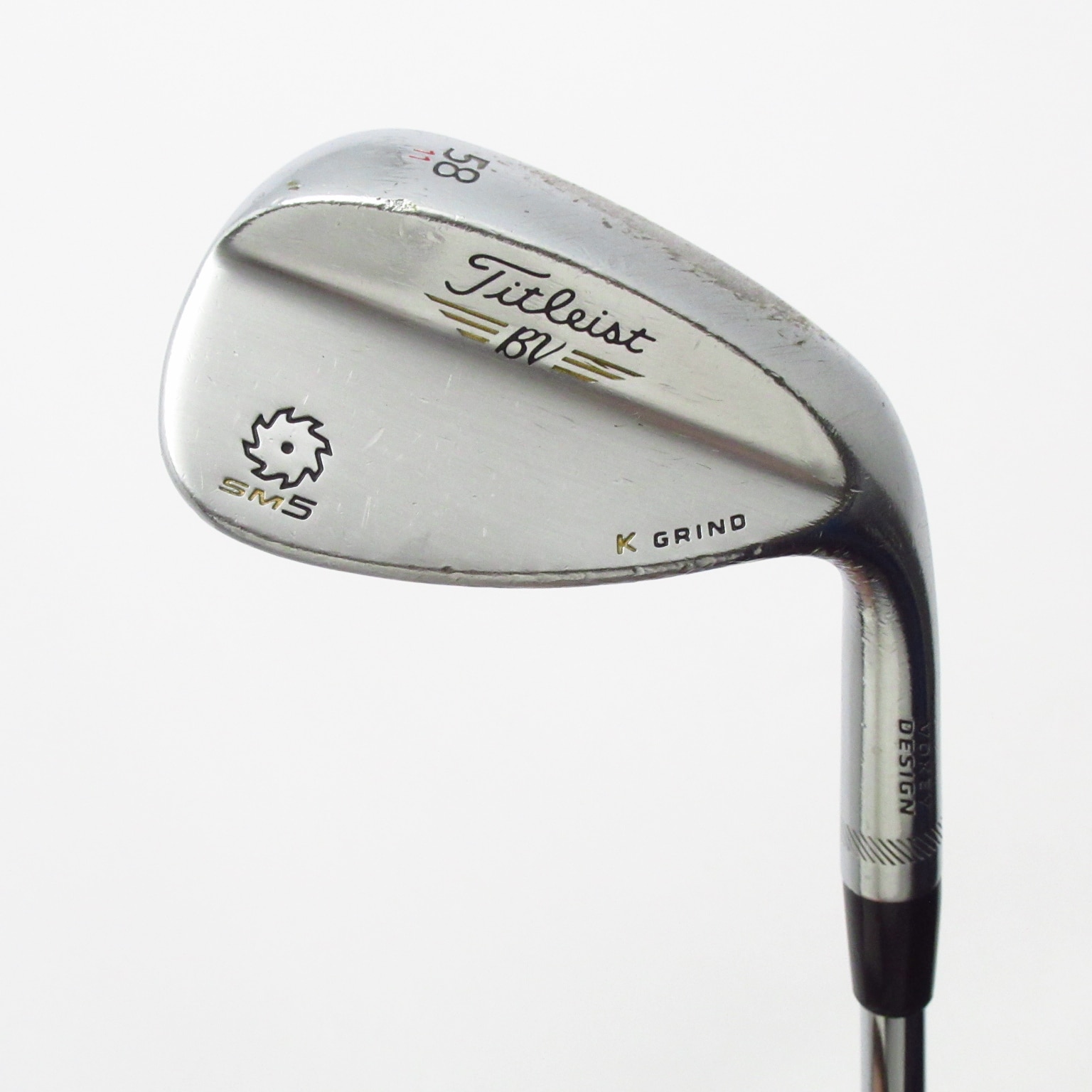 中古】Vokey SM5 ﾂｱｰｸﾛｰﾑ K GRIND ウェッジ (タイトリスト) ボーケイ