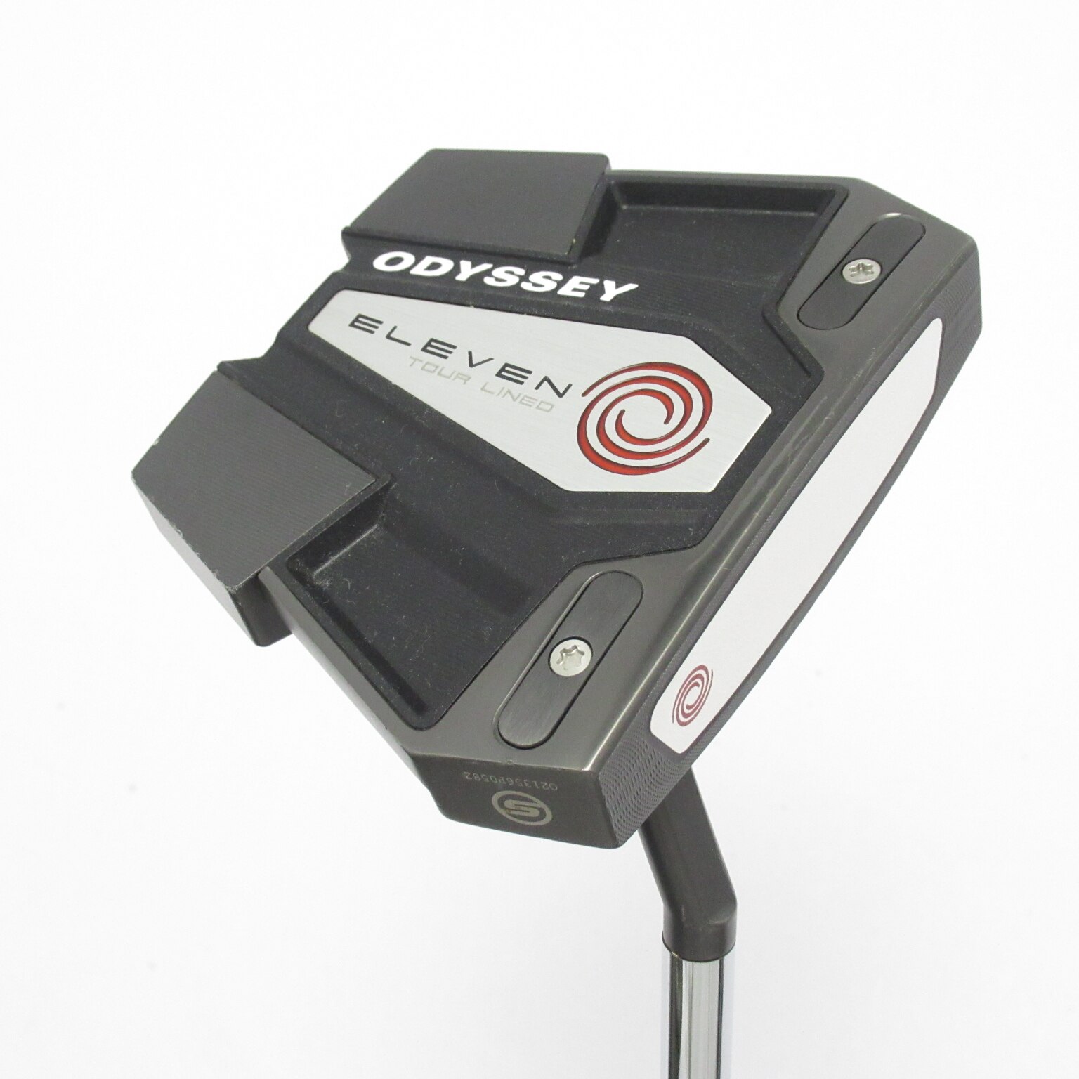【中古ゴルフクラブ】オデッセイ　ODYSSEY　ELEVEN TOUR LINED S パター カーボンスチール複合シャフト　シャフト：カーボンスチール複… 中古】ELEVEN TOUR LINED S パター カーボンスチール複合シャフト 計測