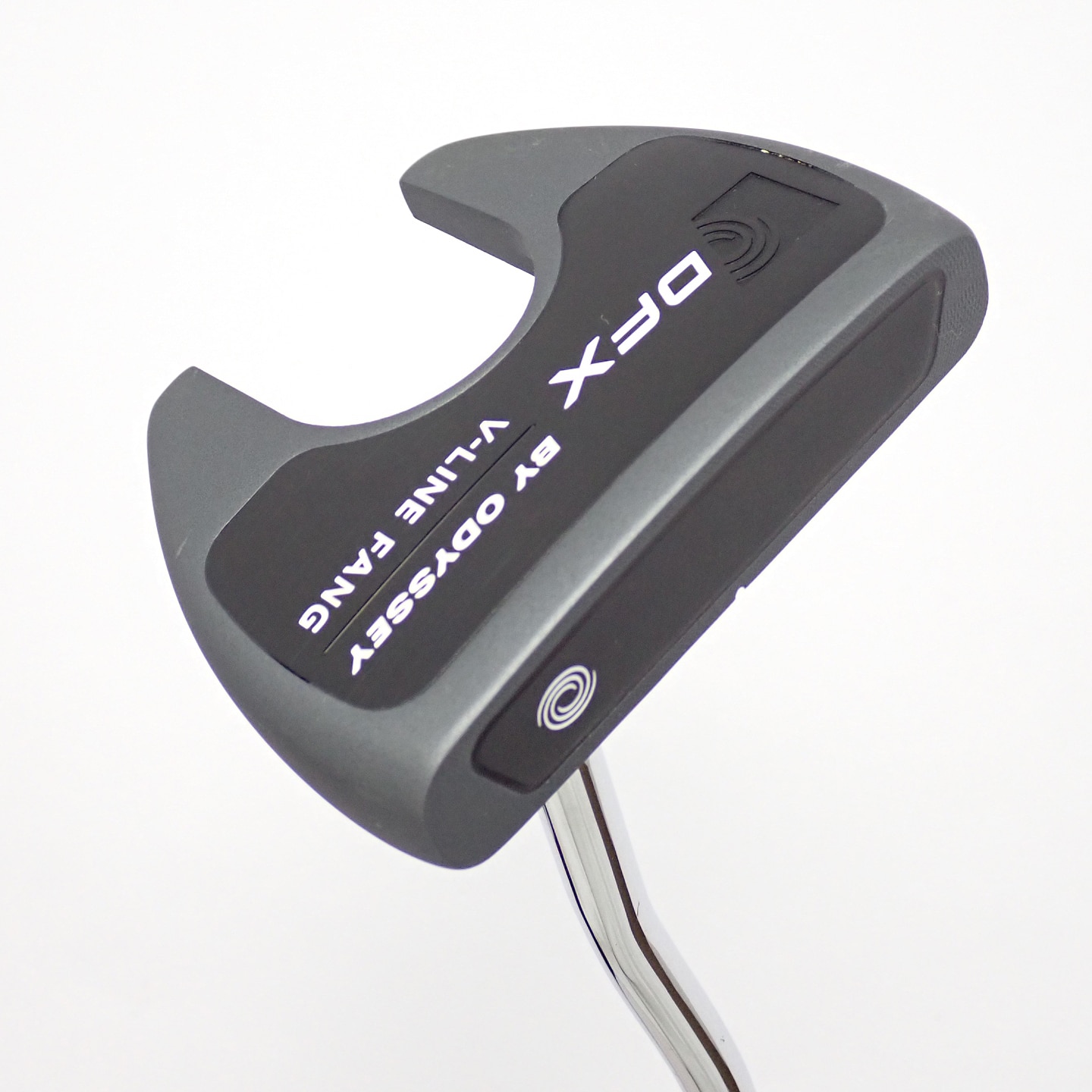 中古】DFX BY ODYSSEY V-LINE FANG DB パター スチールシャフト 計測