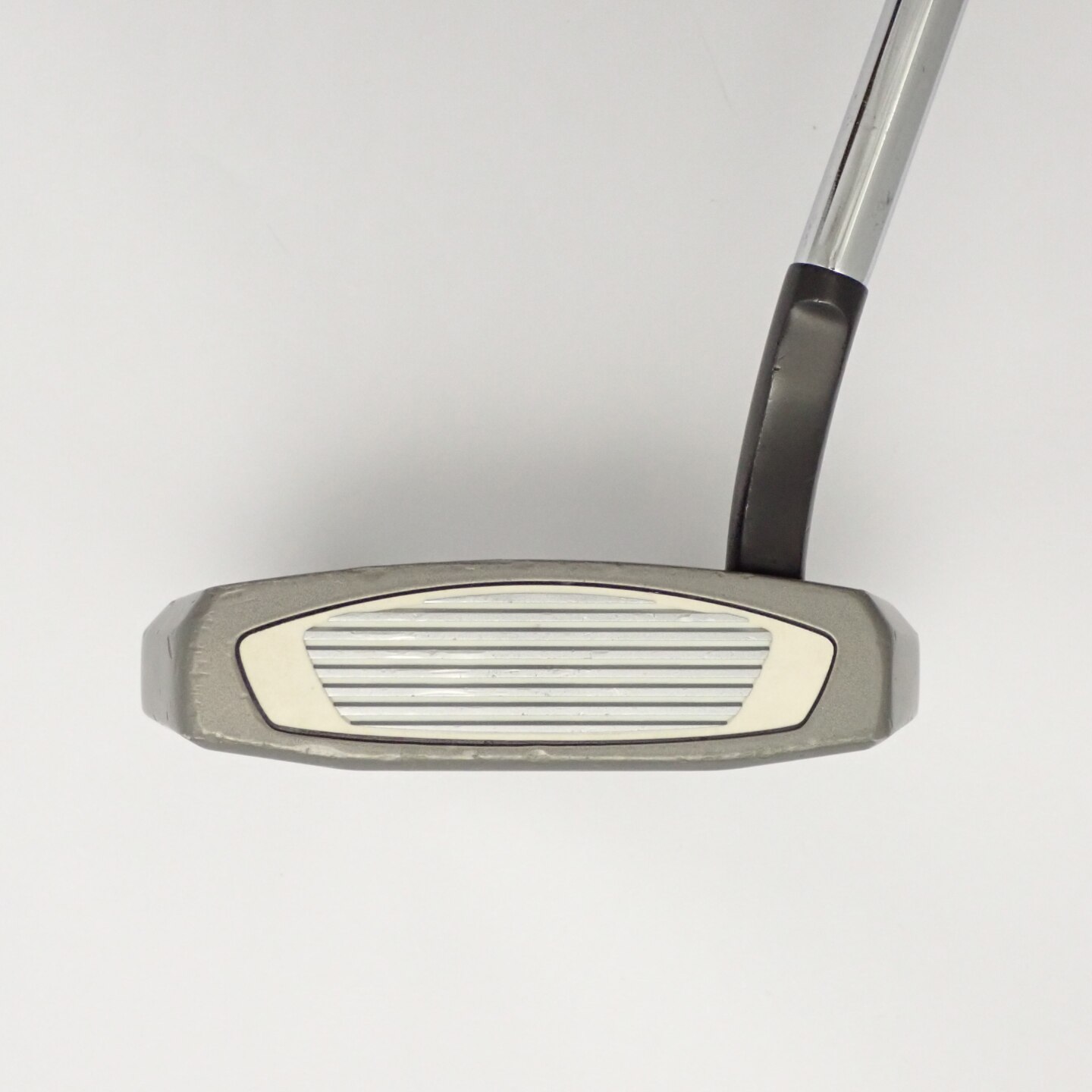 中古】スパイダー SR ホワイト／プラチナム フロー パター スチール