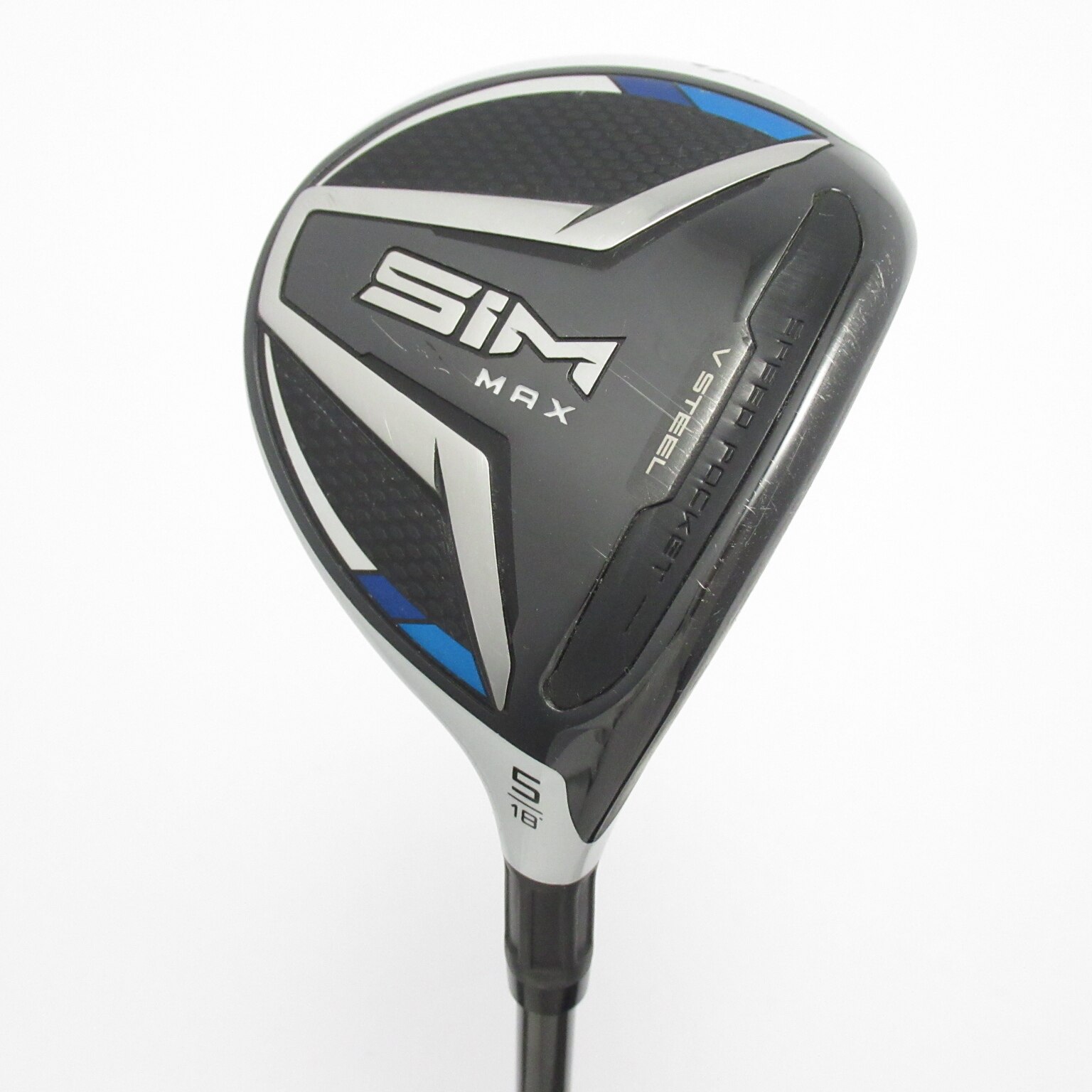【中古ゴルフクラブ】テーラーメイド　SIM　SIM マックス フェアウェイウッド TENSEI BLUE TM50　シャフト：TENSEI BLUE TM50 中古】SIM マックス フェアウェイウッド TENSEI BLUE TM50 18 S C