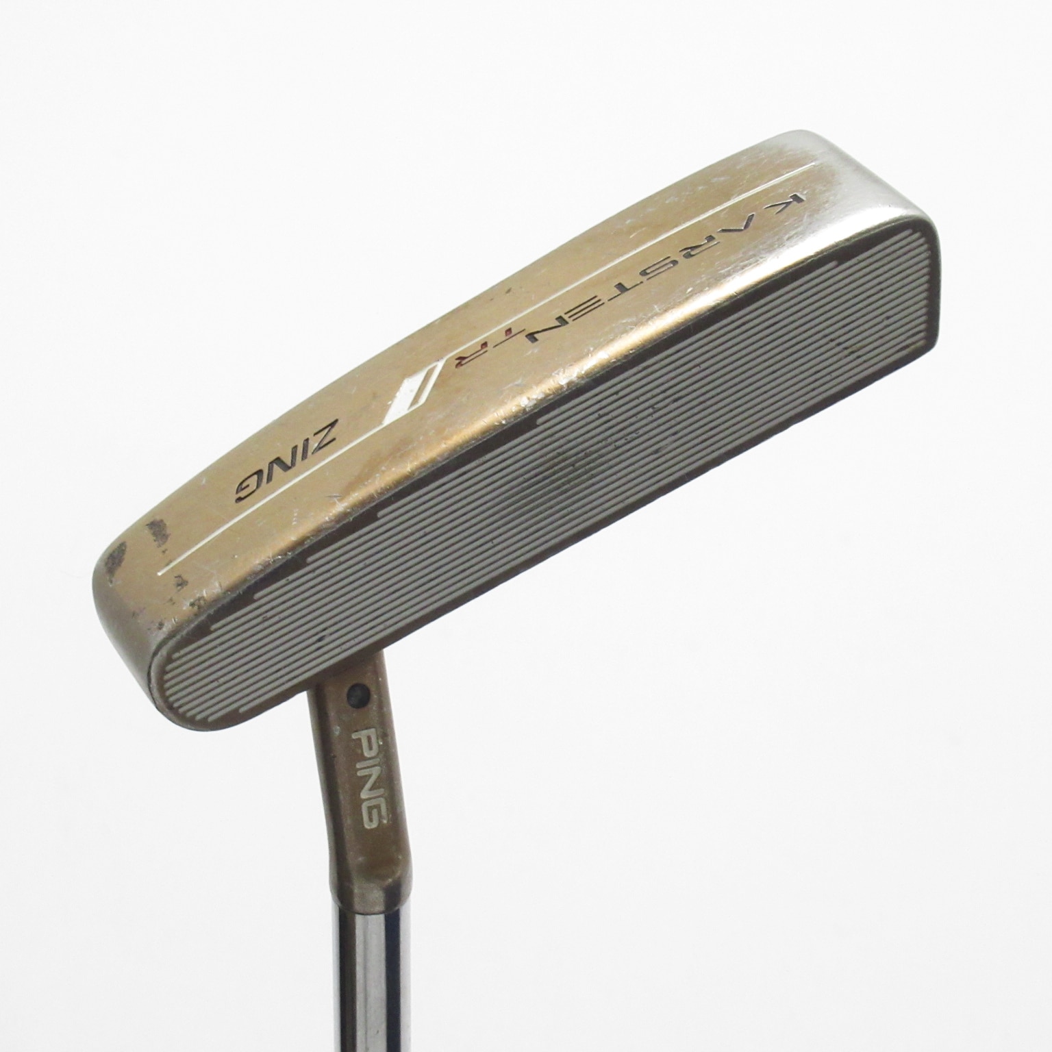 中古】カーステン TR ZING 調整機能付 パター スチールシャフト 計測