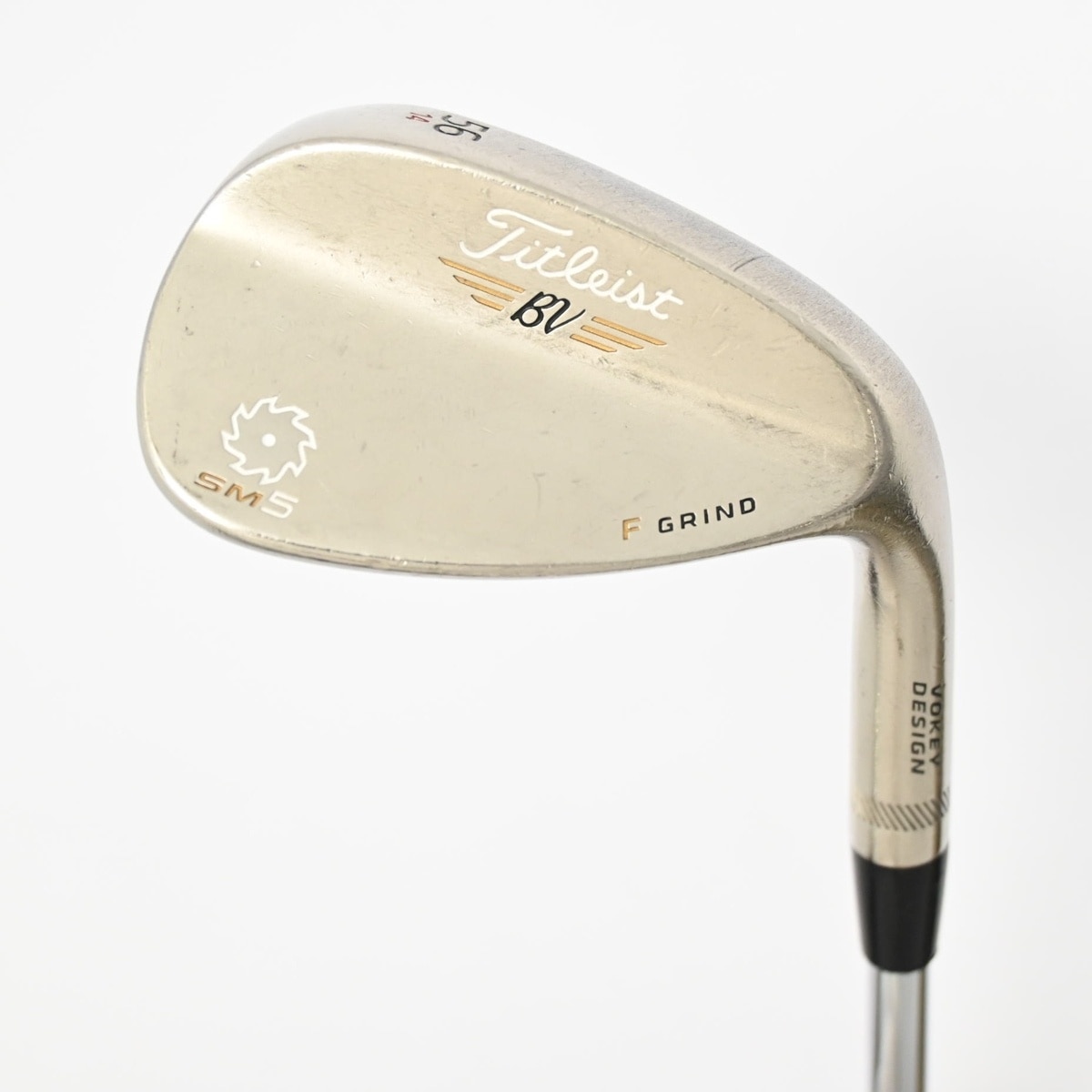 Used] Vokey SM5 Gold Nickel F GRIND Wedge Steel Shaft 56-14