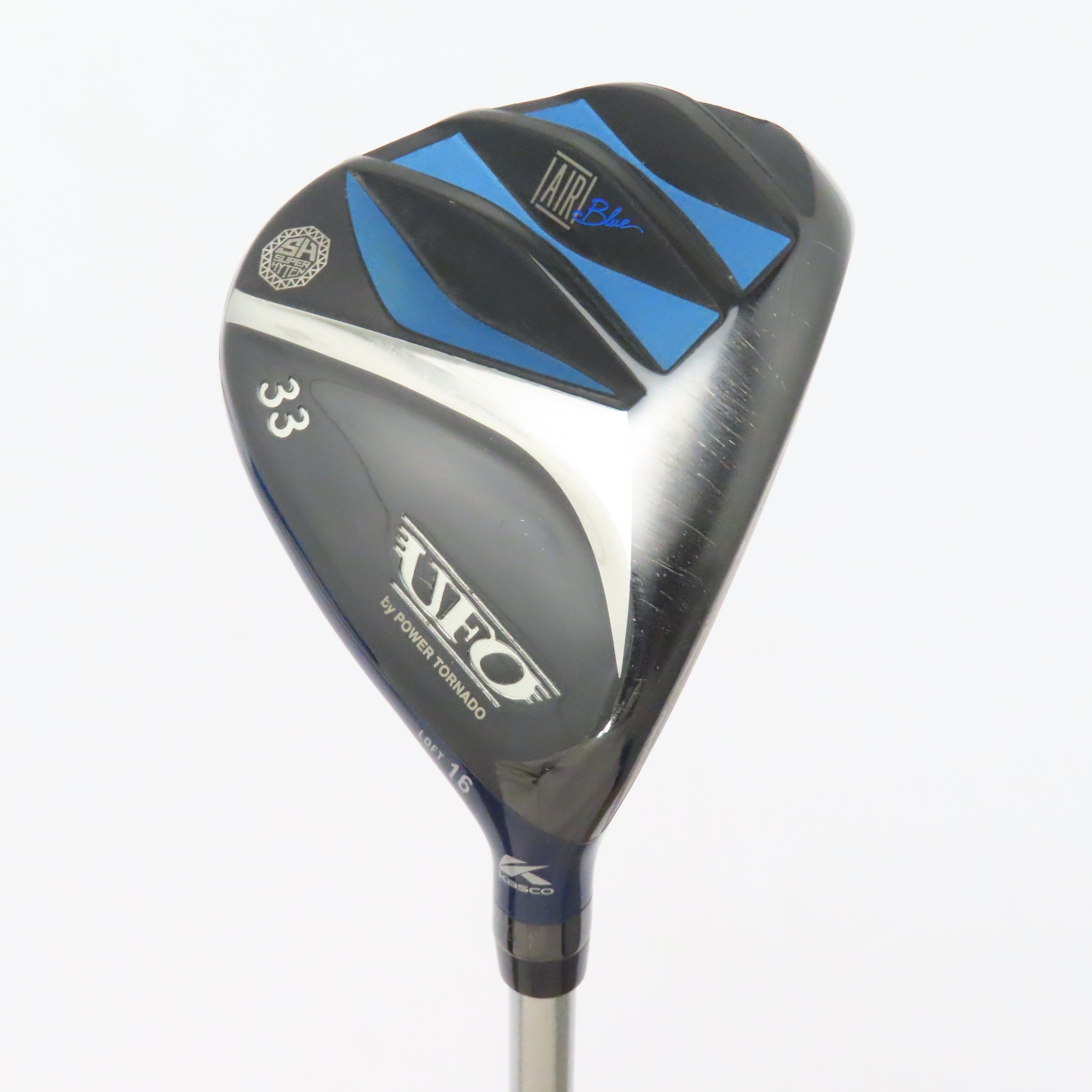 【中古ゴルフクラブ】キャスコ　POWER TORNADO　UFO by POWER TORNADO AIR Blue ユーティリティ Falcon Shaft Ladies　シャフト：Falco… 中古】UFO by POWER TORNADO AIR Blue ユーティリティ Falcon Shaft