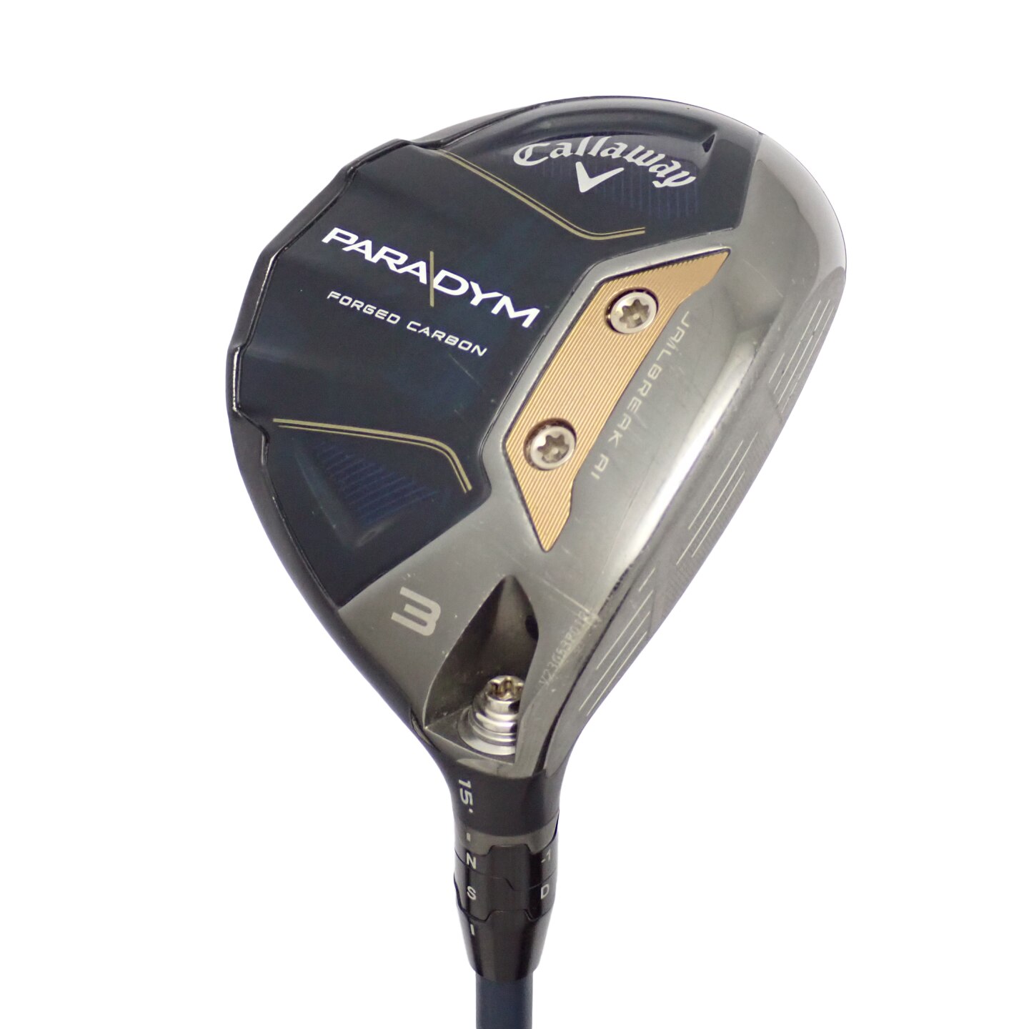 中古】パラダイム フェアウェイウッド VENTUS TR 5 for Callaway 15 SR