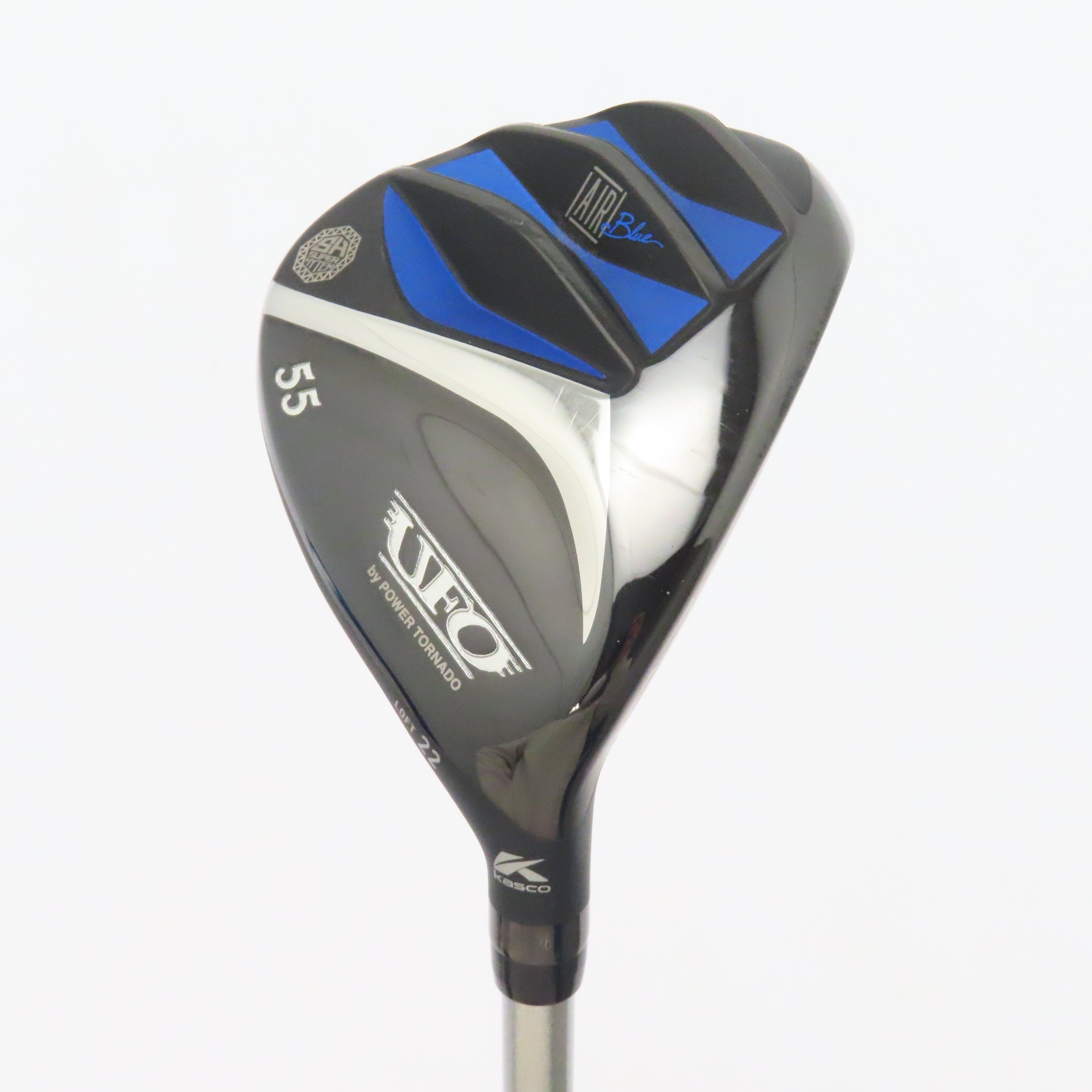 【中古ゴルフクラブ】キャスコ　POWER TORNADO　UFO by POWER TORNADO AIR Blue ユーティリティ Falcon Shaft AIR　シャフト：Falcon S… 中古】UFO by POWER TORNADO AIR Blue ユーティリティ Falcon Shaft
