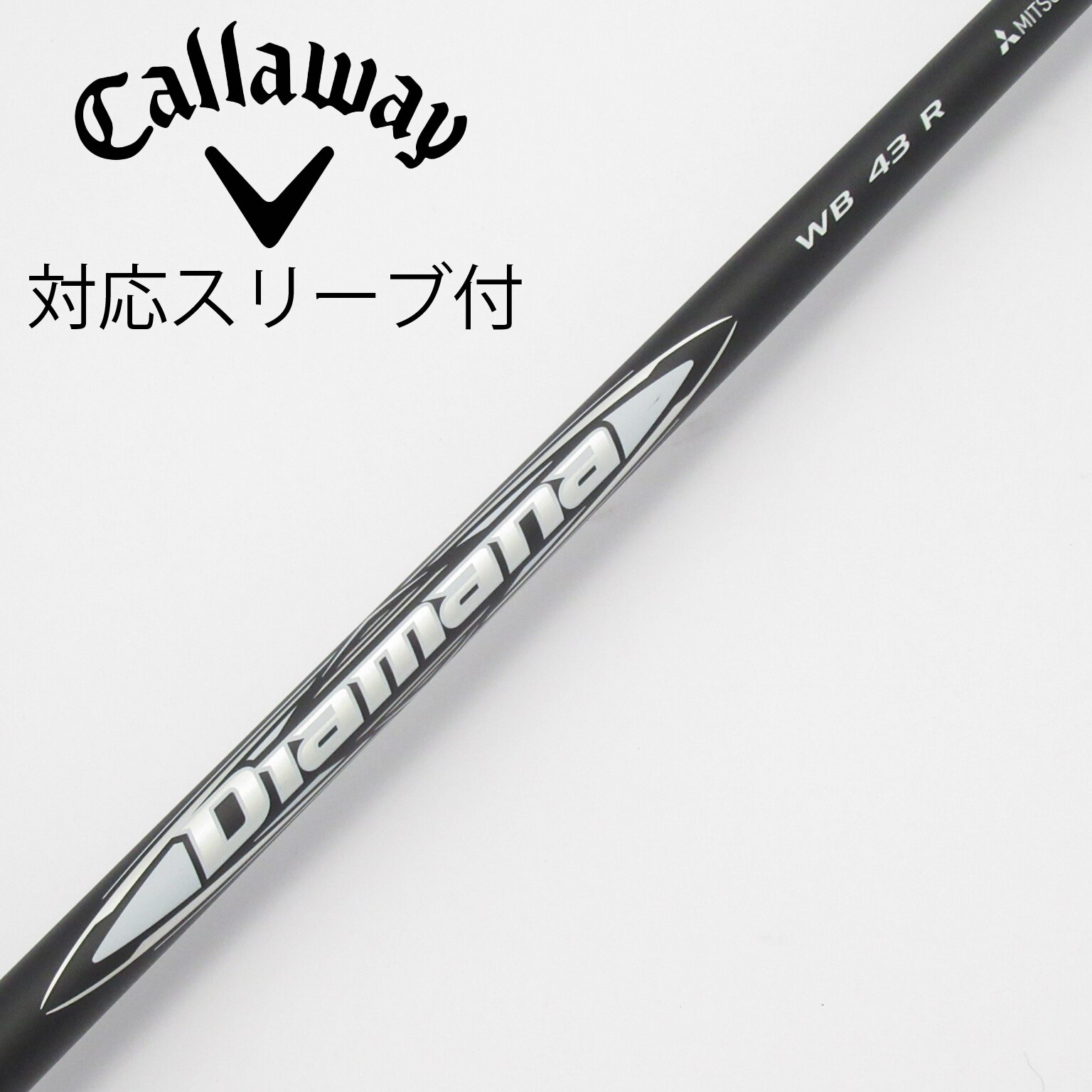 中古】Diamana WB ドライバー用_スリーブ付 Diamana WB 43 R C
