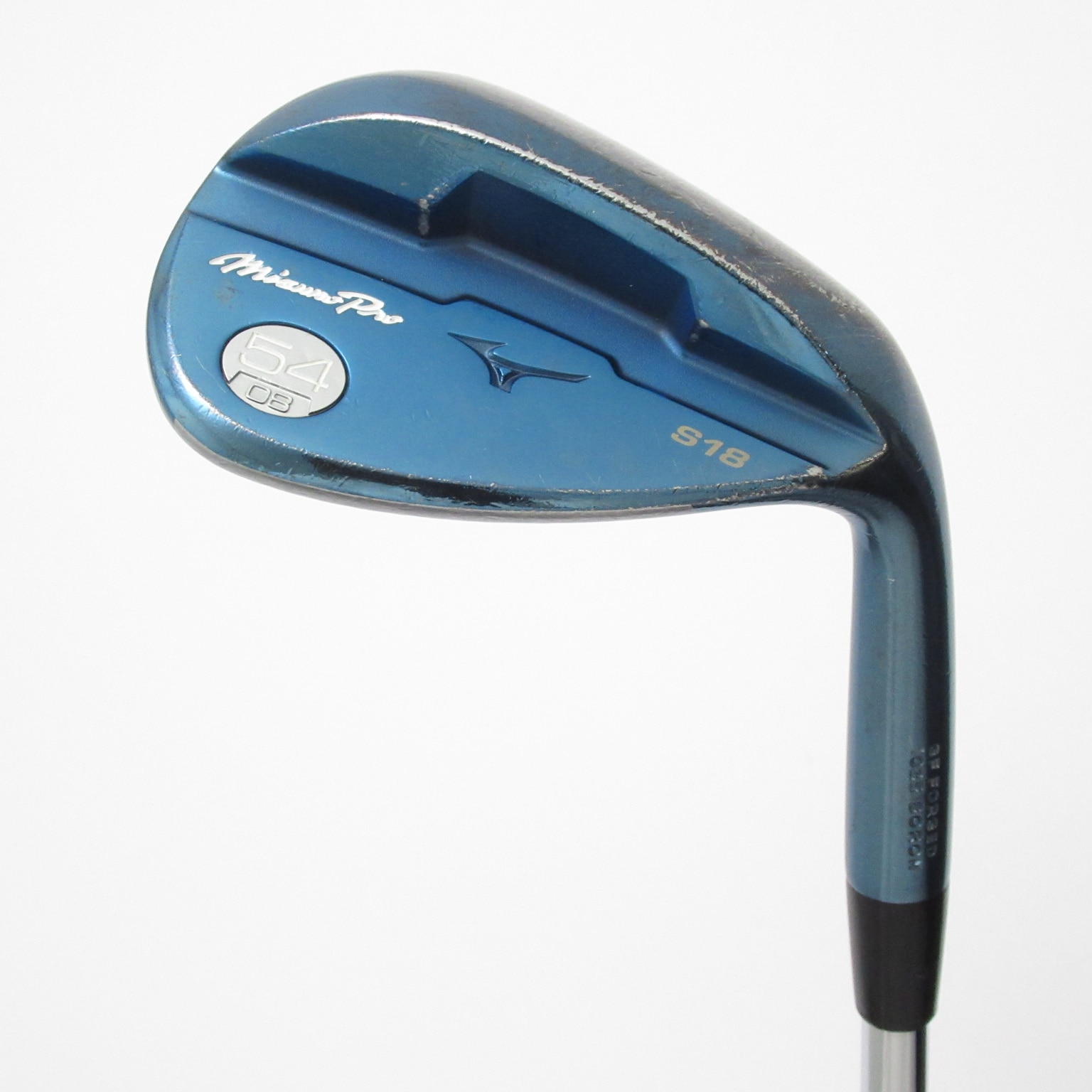 中古】MizunoPro S18 BLUE ウェッジ TRUE TEMPER XP 115 54-08 判別