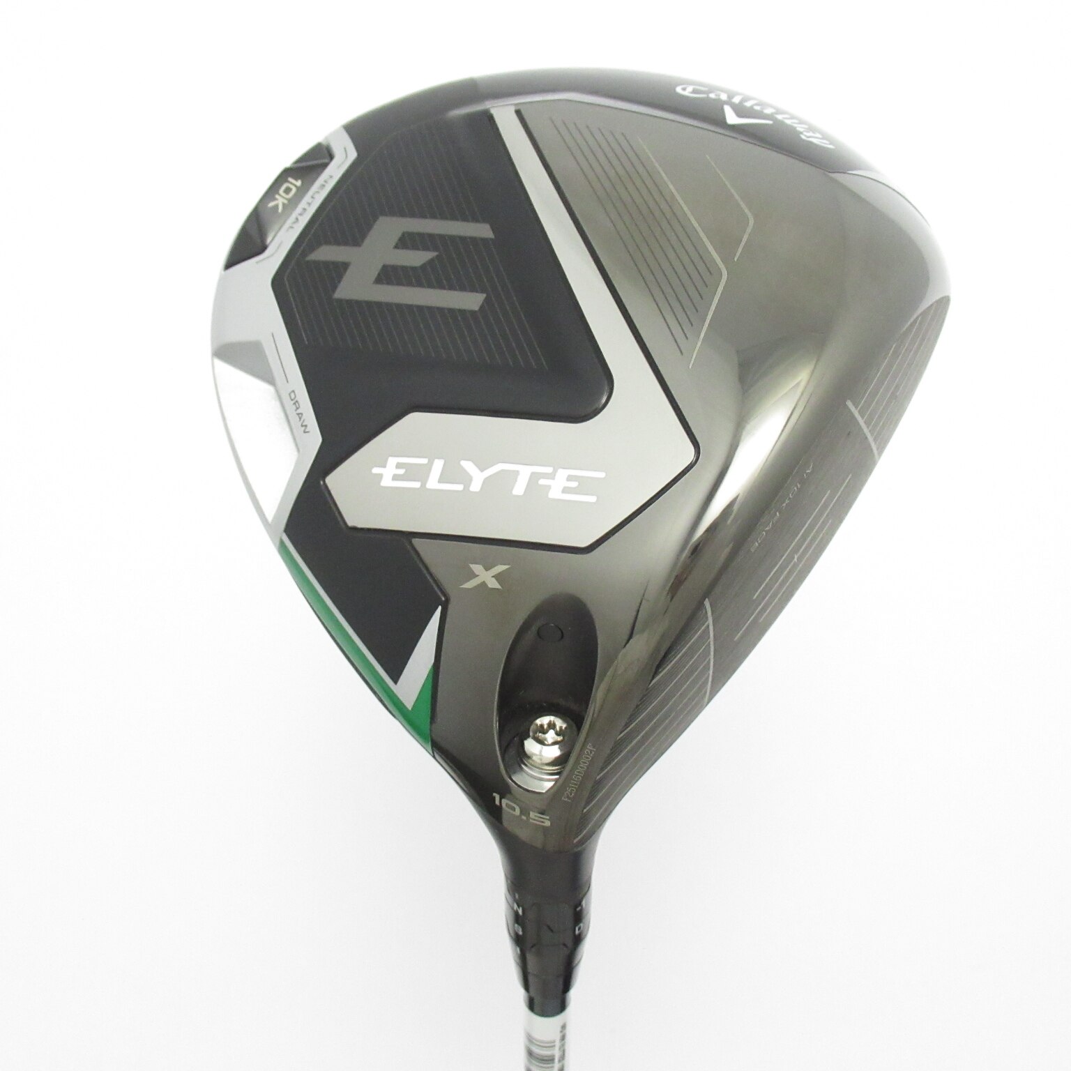 【中古ゴルフクラブ】キャロウェイゴルフ　ELYTE　ELYTE X 10K ドライバー VENTUS GREEN 5 for Callaway　シャフト：VENTUS GREEN 5 fo… 中古】ELYTE X 10K ドライバー VENTUS GREEN 5 for Callaway 10.5 S BC