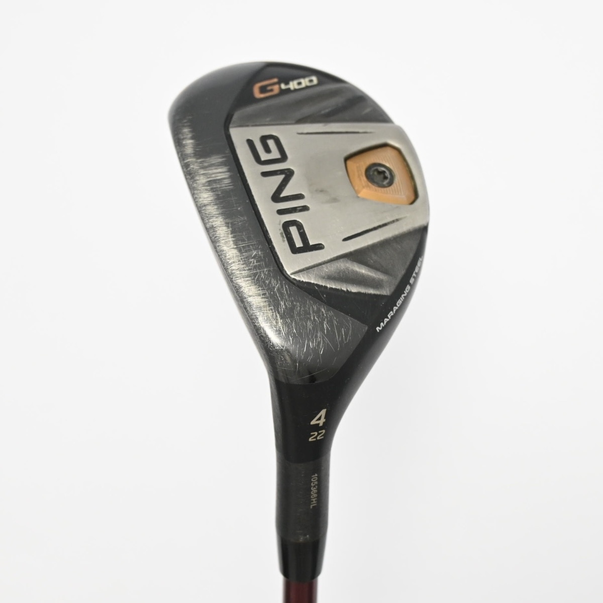 PING G400 ユーティリティ 4U 22度 ハイブリッド レフティ 中古】G400 ユーティリティ PING FUBUKI 22 R CD レフティ