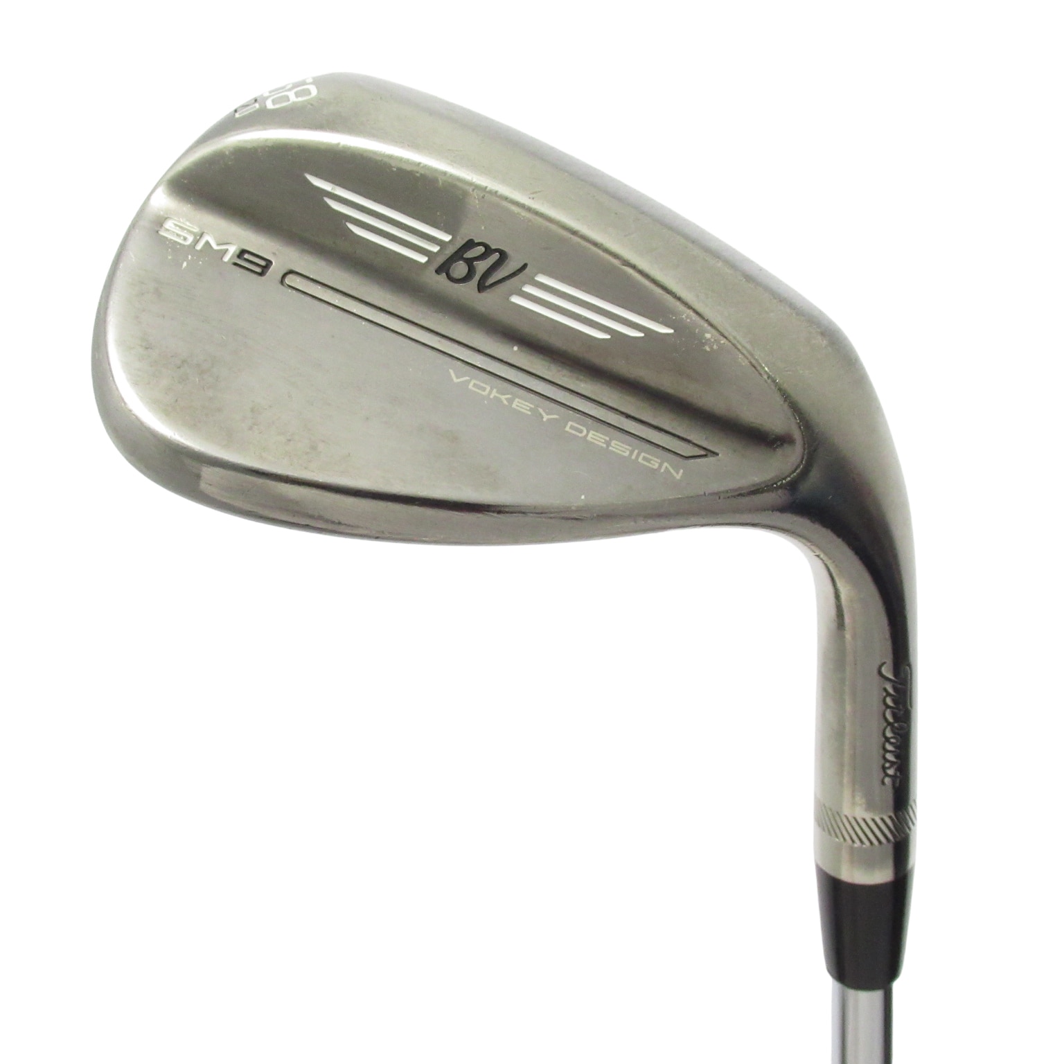 中古】ボーケイ SM9 ブラッシュドスチール ウェッジ (タイトリスト