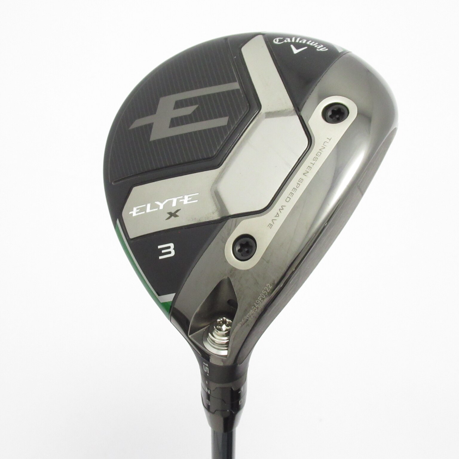 【中古ゴルフクラブ】キャロウェイゴルフ　ELYTE　エリート X フェアウェイウッド VENTUS 5 for Callaway　シャフト：VENTUS 5 for Cal… 中古】エリート X フェアウェイウッド VENTUS GREEN 5 for Callaway 15