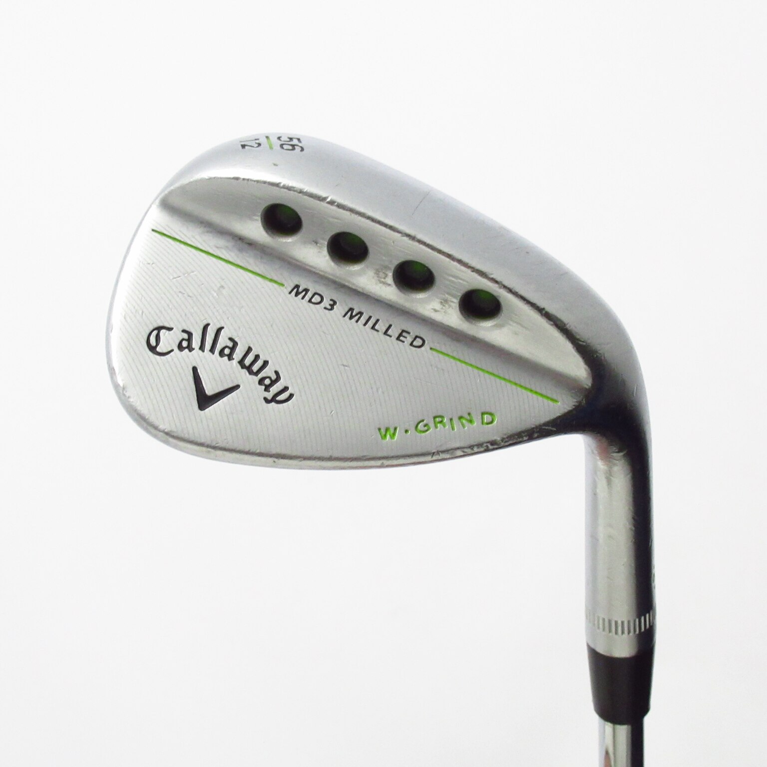中古】MD3 MILLED ウェッジ スチールシャフト 56-12 判別不能 D