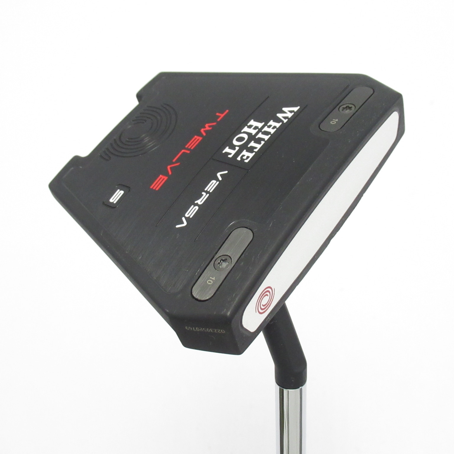 中古】ホワイト・ホット VERSA TWELVE S パター スチールシャフト 計測