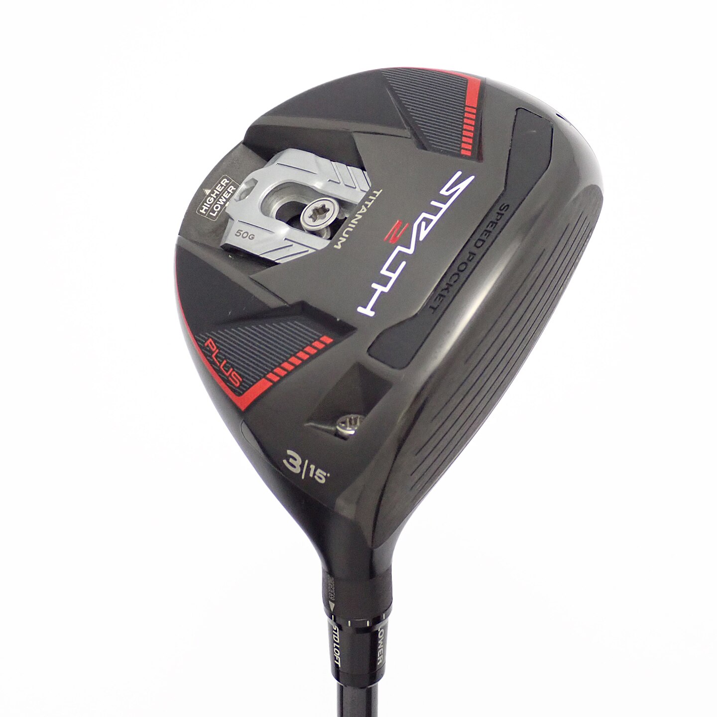 【中古ゴルフクラブ】テーラーメイド　STEALTH　ステルス2 PLUS フェアウェイウッド Diamana TM50　シャフト：Diamana TM50 中古】ステルス2 PLUS フェアウェイウッド Diamana TM50 15 SR CD