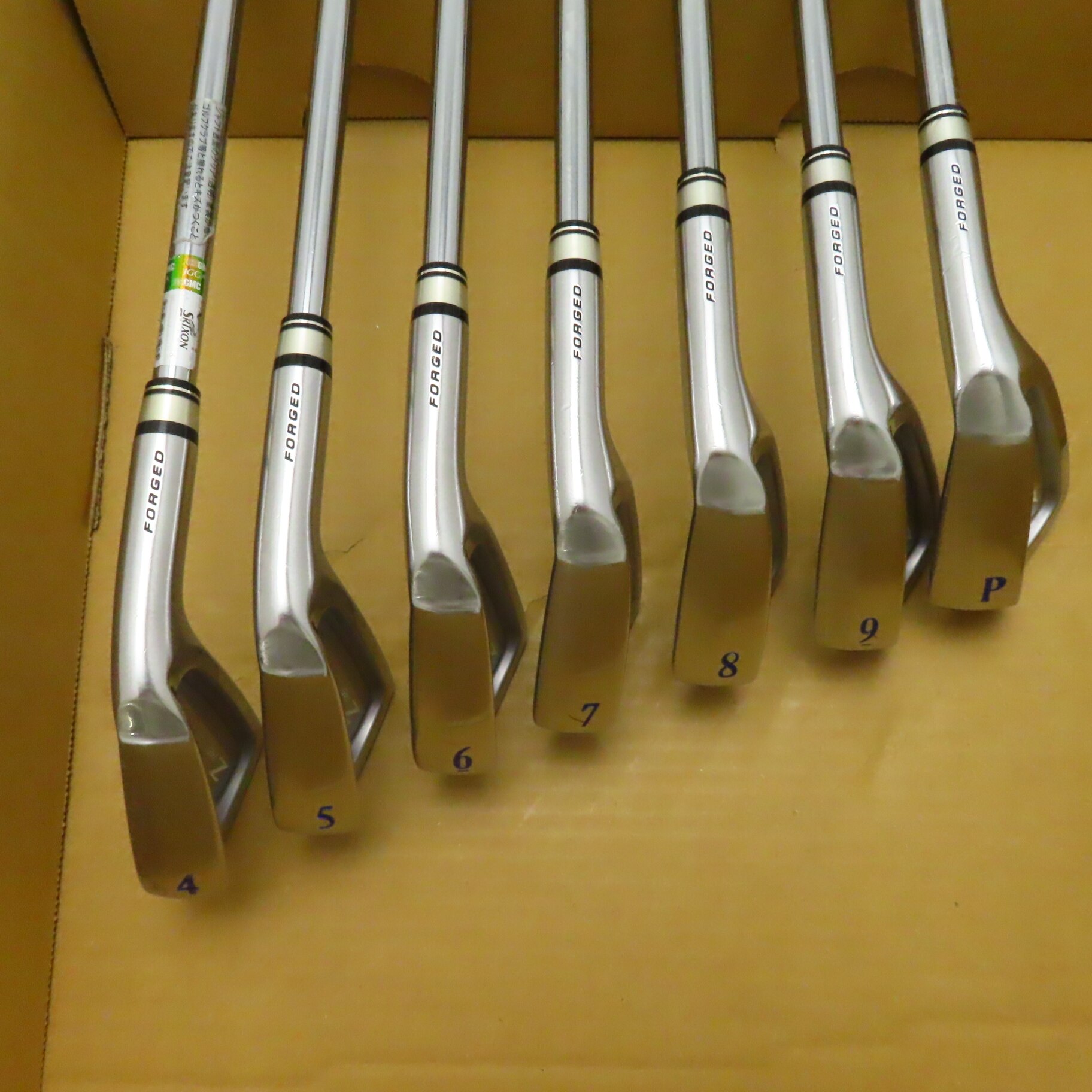 中古】スリクソン Z745 アイアン Dynamic Gold TOUR ISSUE Design