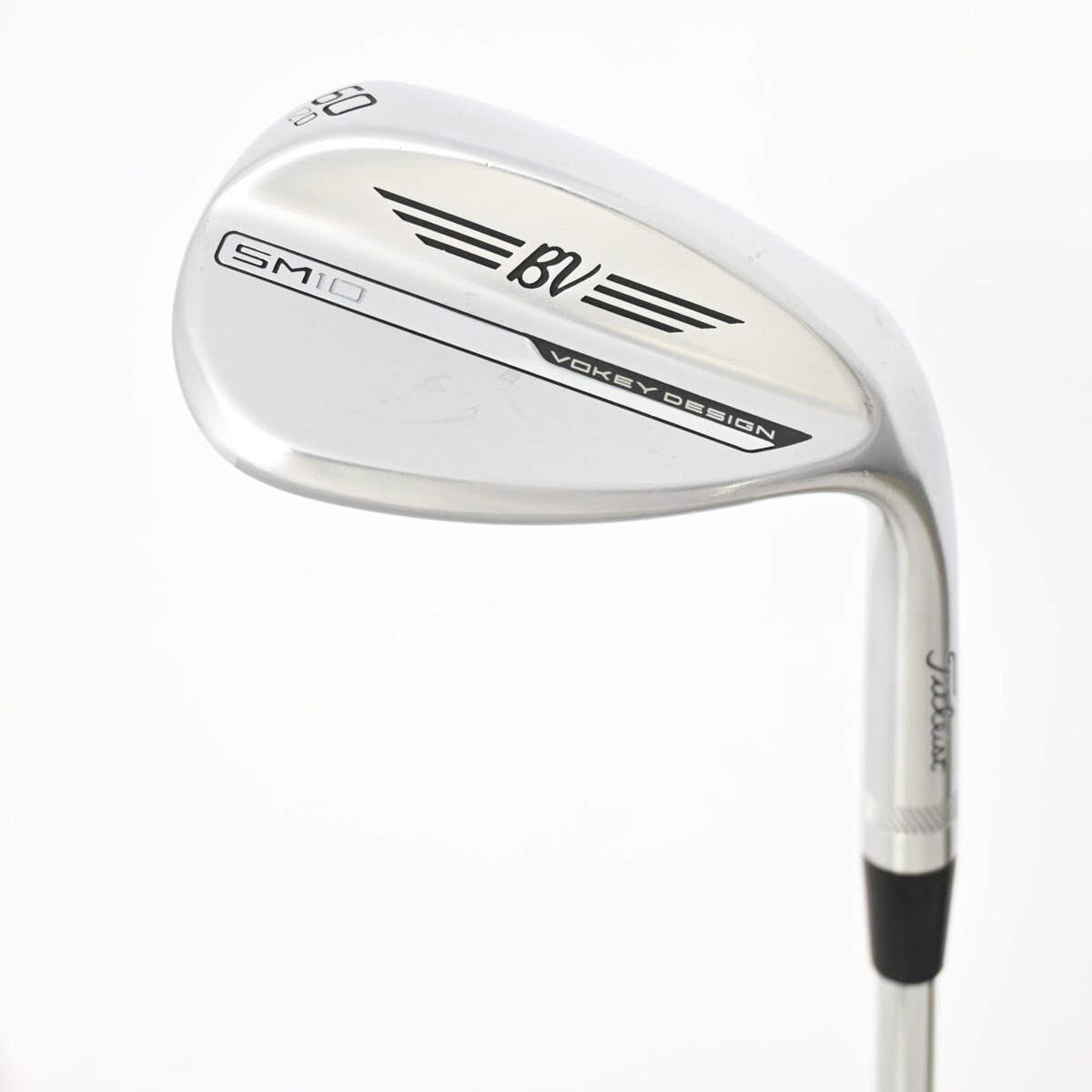 Vokey ボーケイ SM10 60度 M ウェッジ ツアークローム BV105 中古】ボーケイ SM10 ツアークローム ウェッジ BV105 60-12 設定無 C