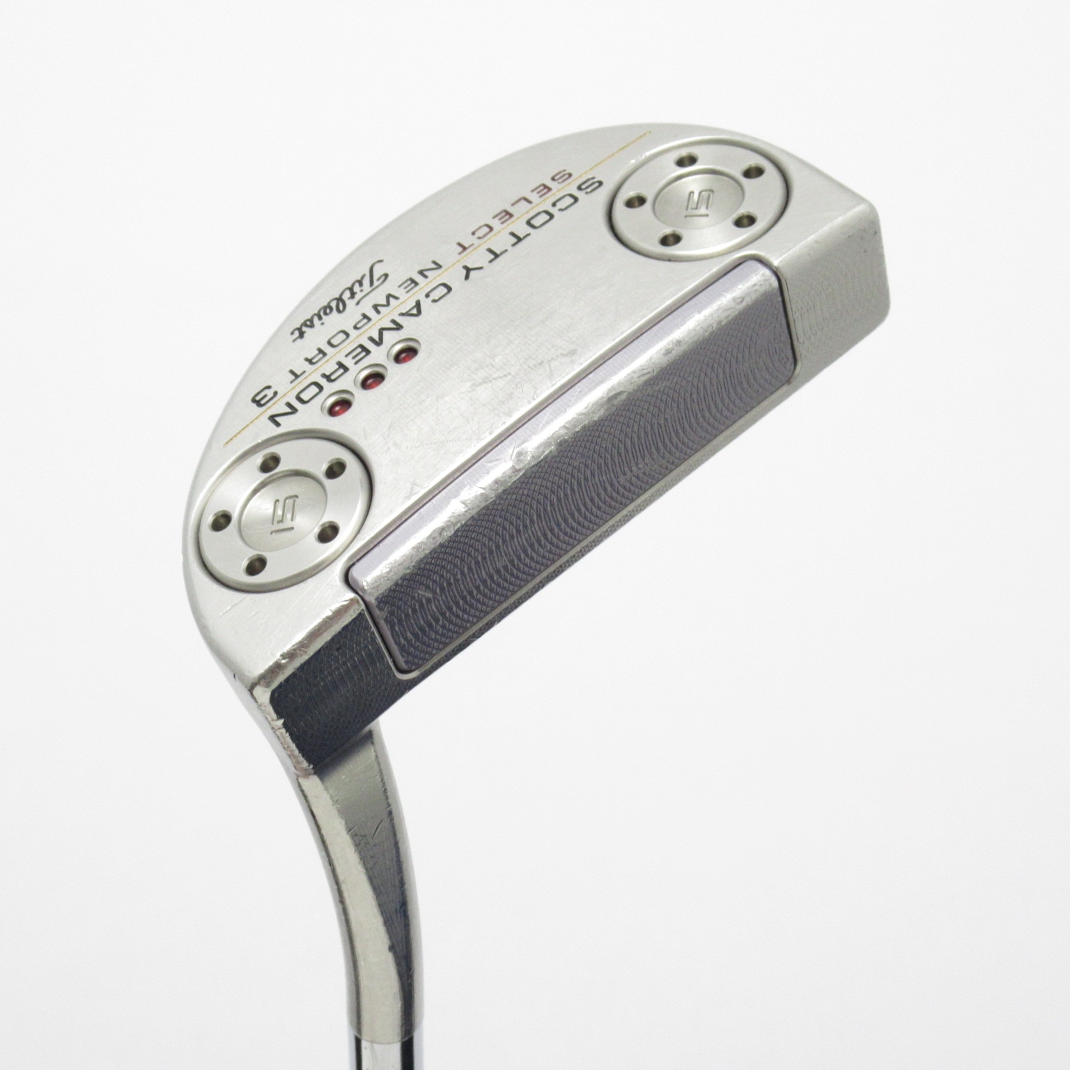 中古】セレクト ニューポート 3 2018 パター スチールシャフト 計測